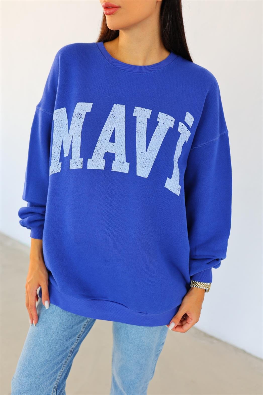 Mavi Oversize Sweat