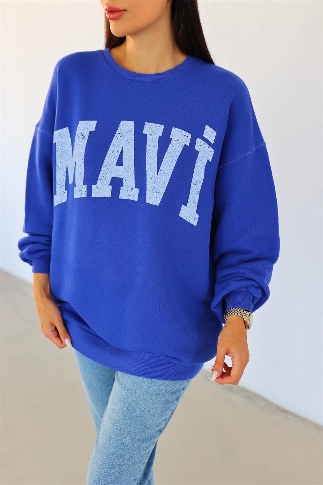 Mavi Oversize Sweat