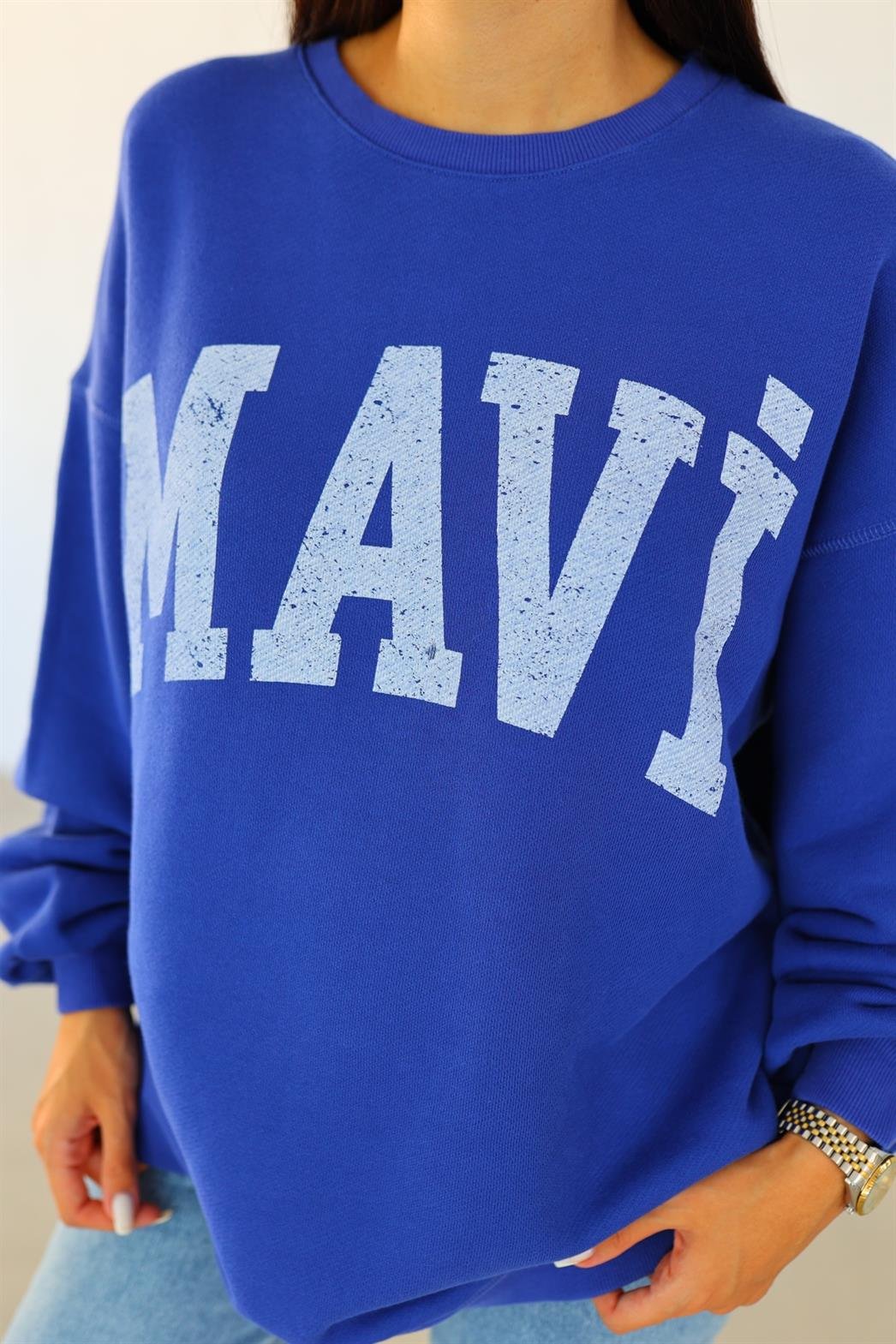 Mavi Oversize Sweat