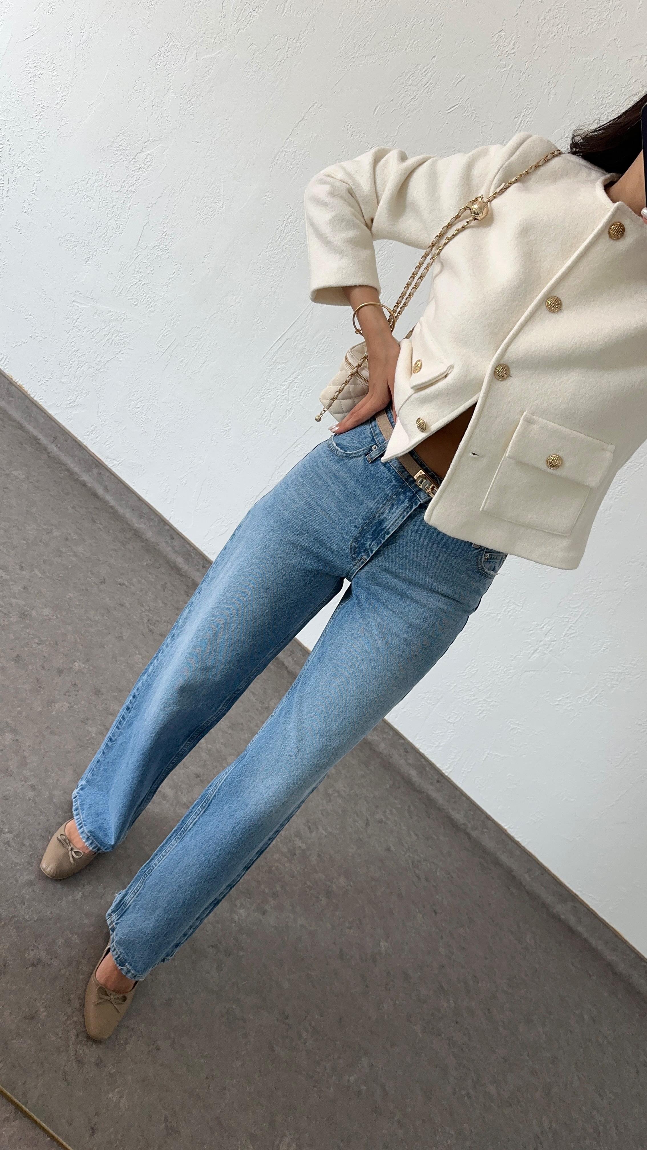Mavi Relaxed Kesim Jean