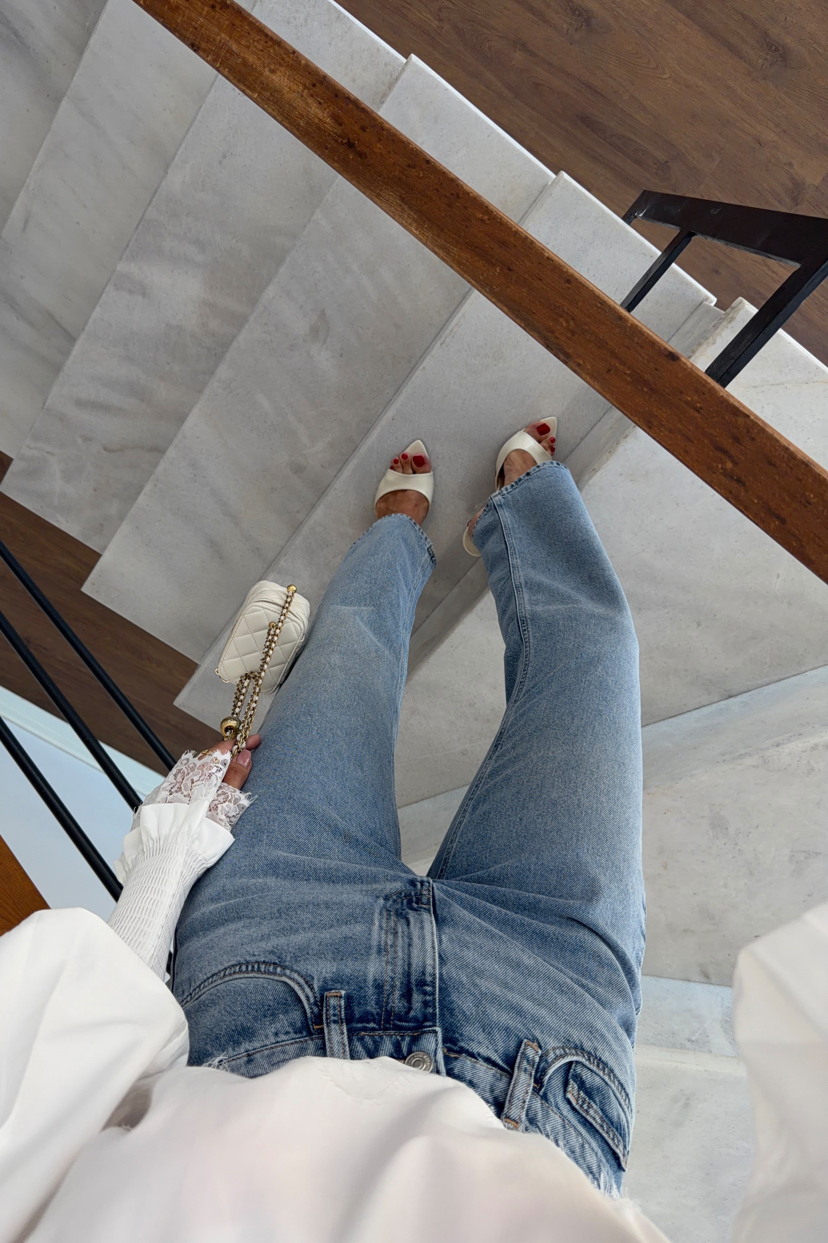 Momfit Kar Yıkama Jean