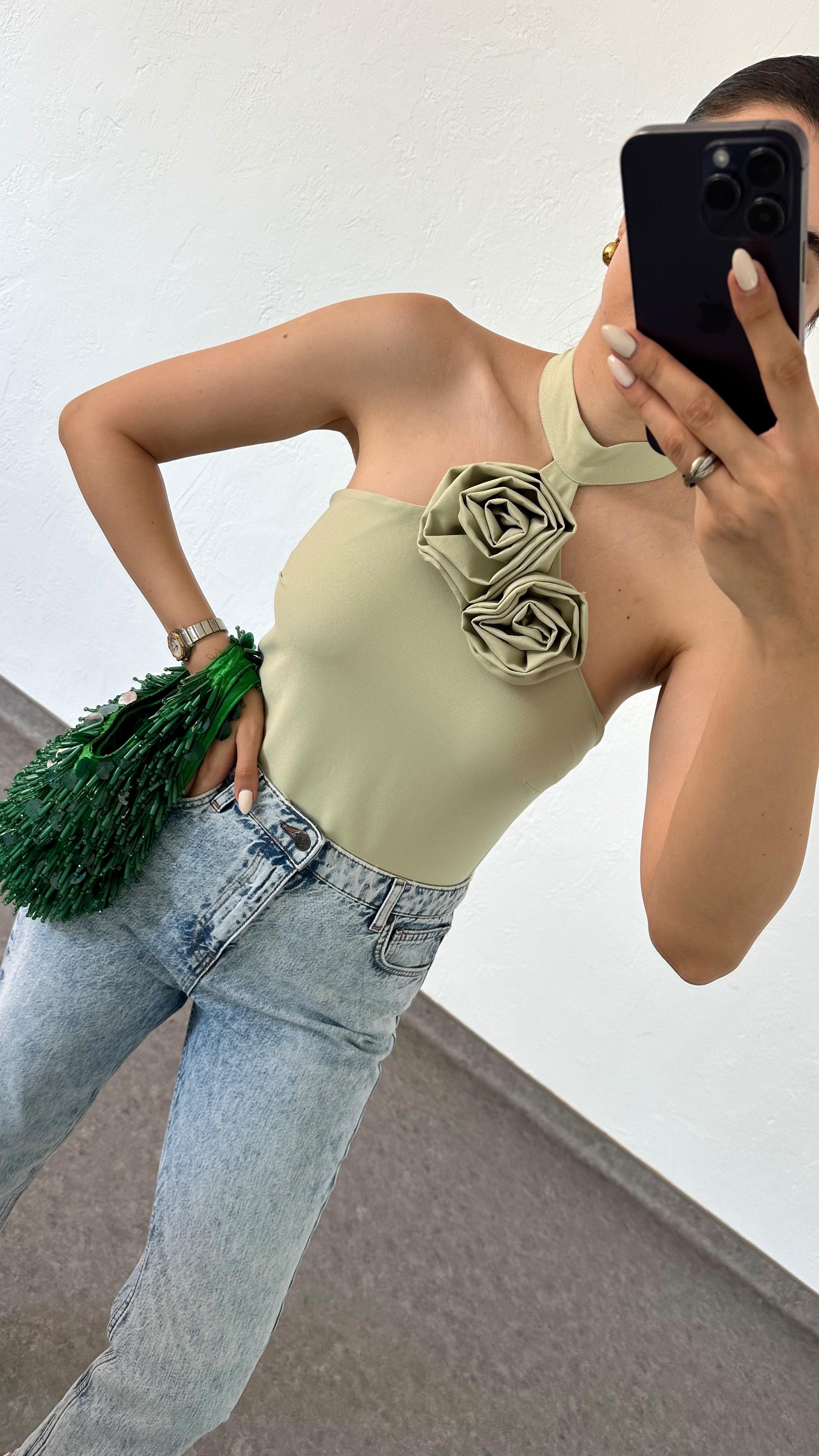 Neckholder Su Yeşili Top