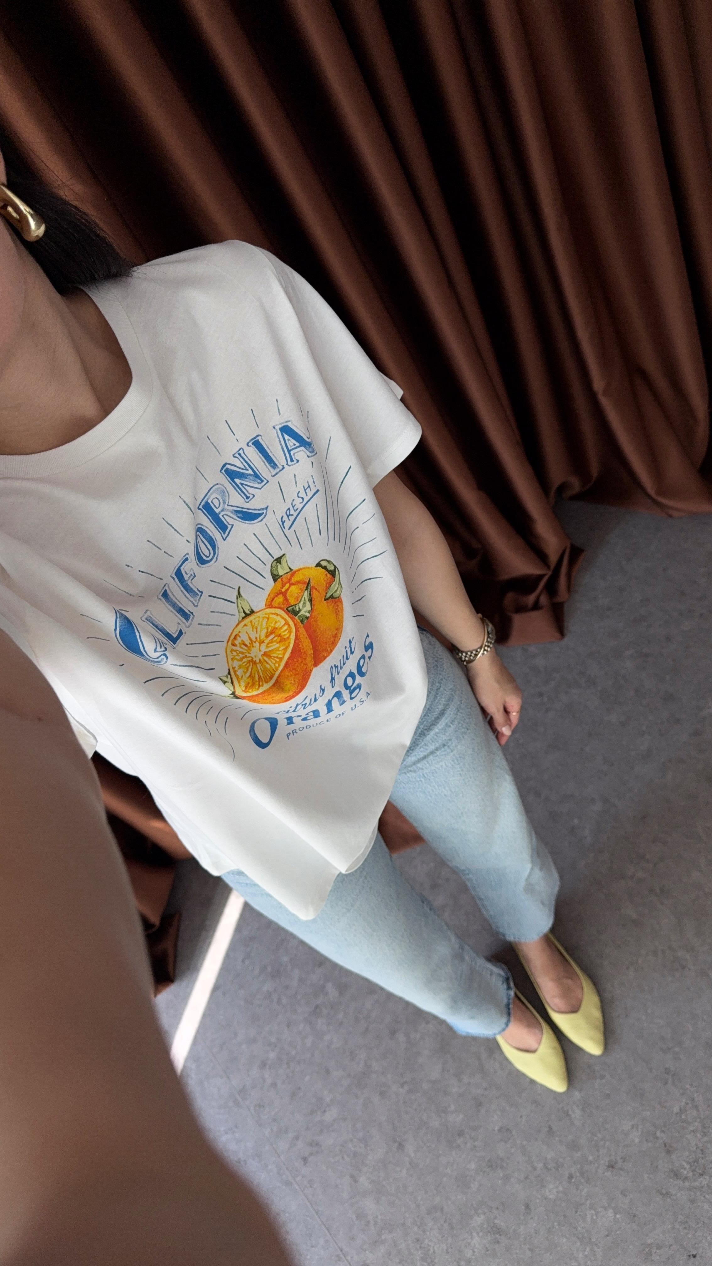 Oranges Beyaz Tshirt