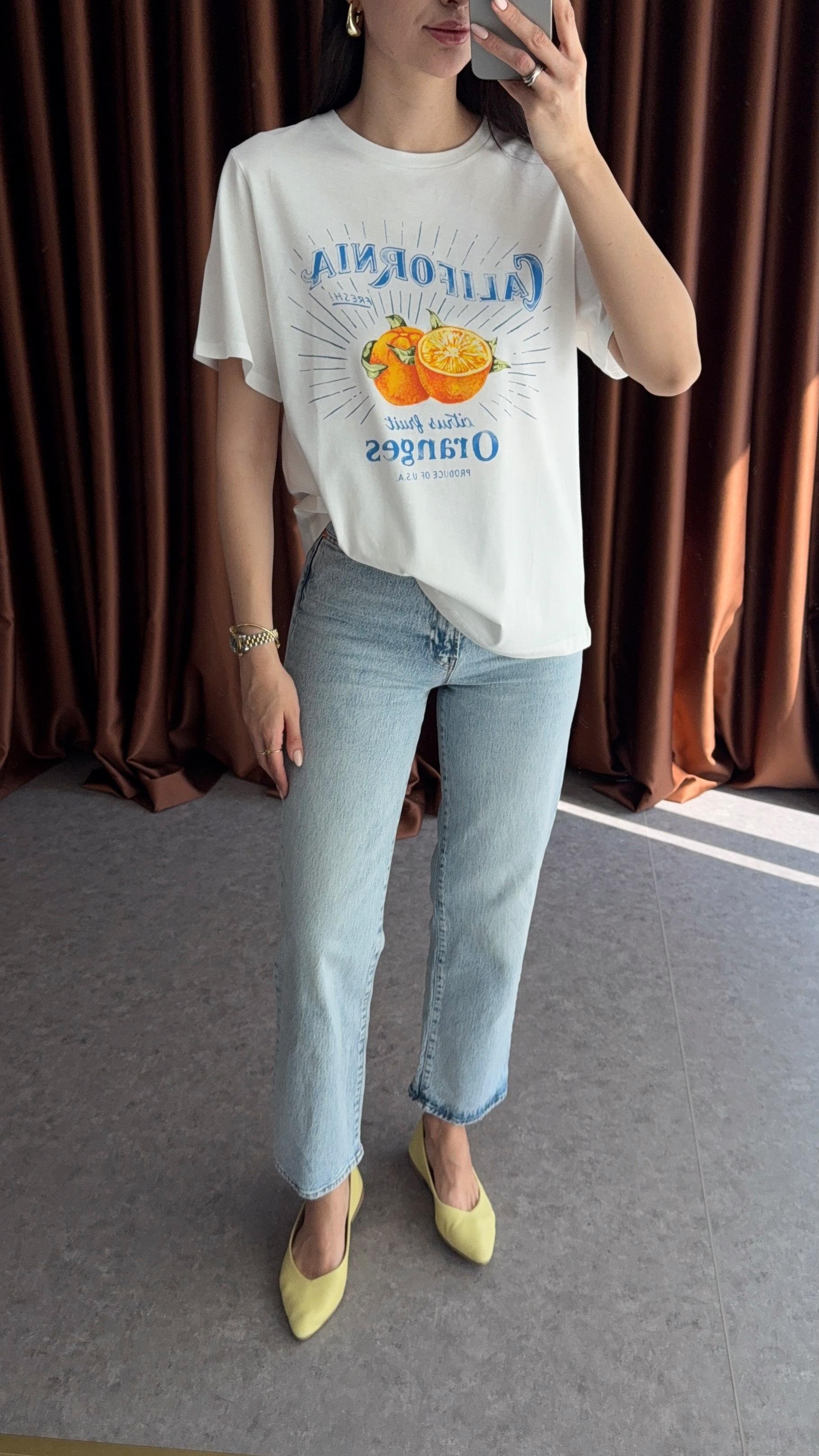 Oranges Beyaz Tshirt