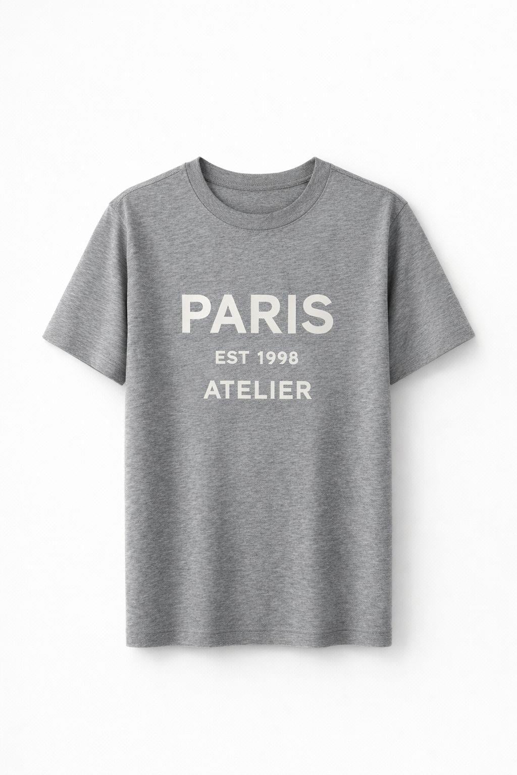 Paris Gri Tshirt