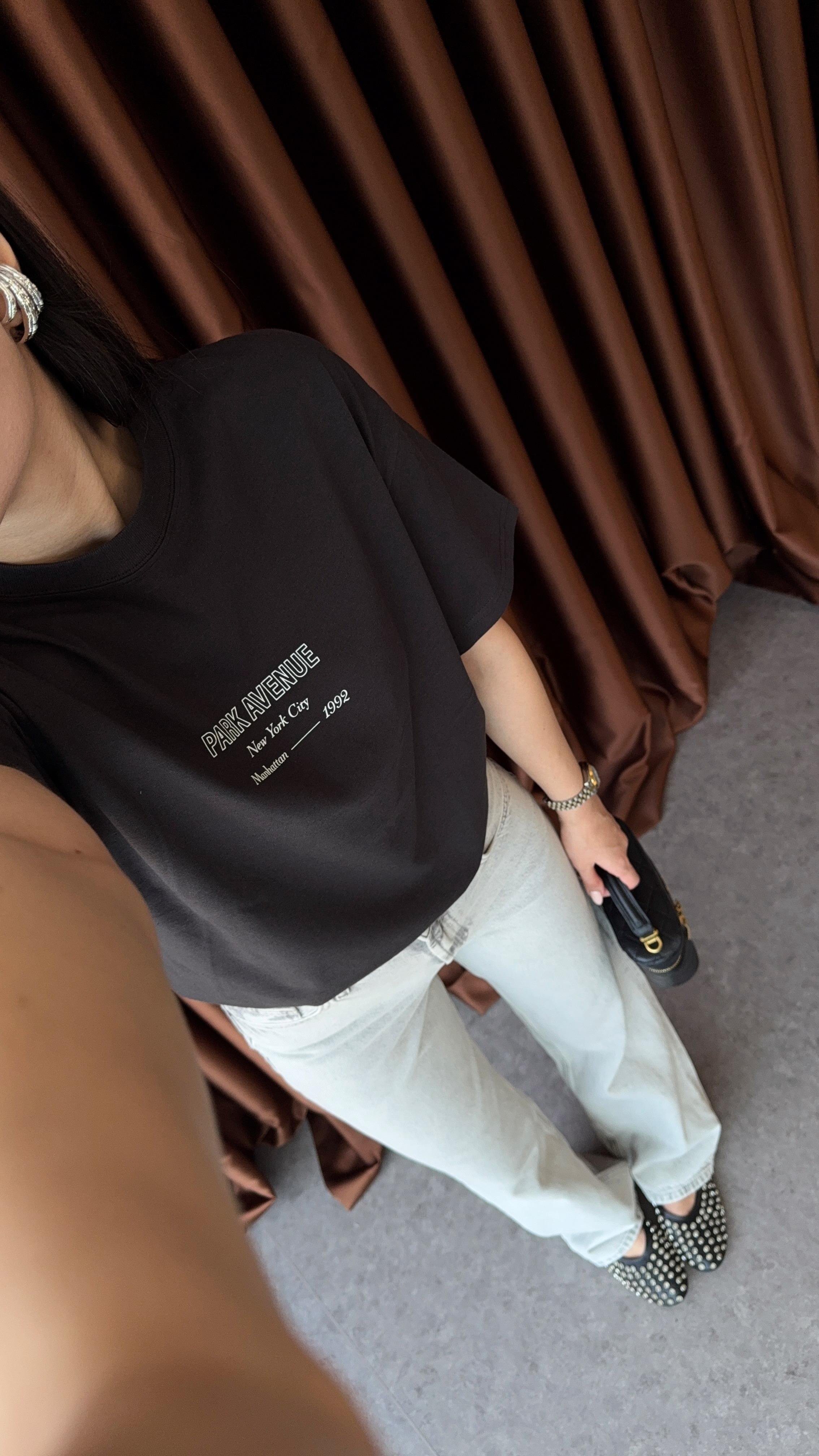 Park Avenue Siyah Tshirt