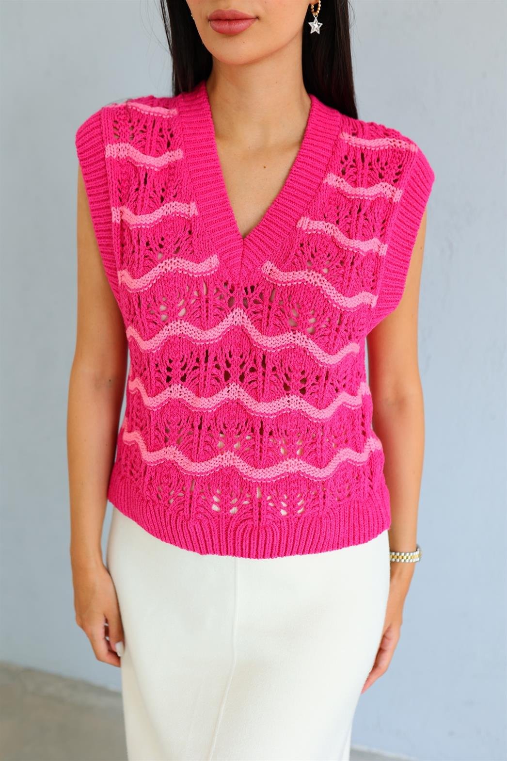 Pembe Süveter