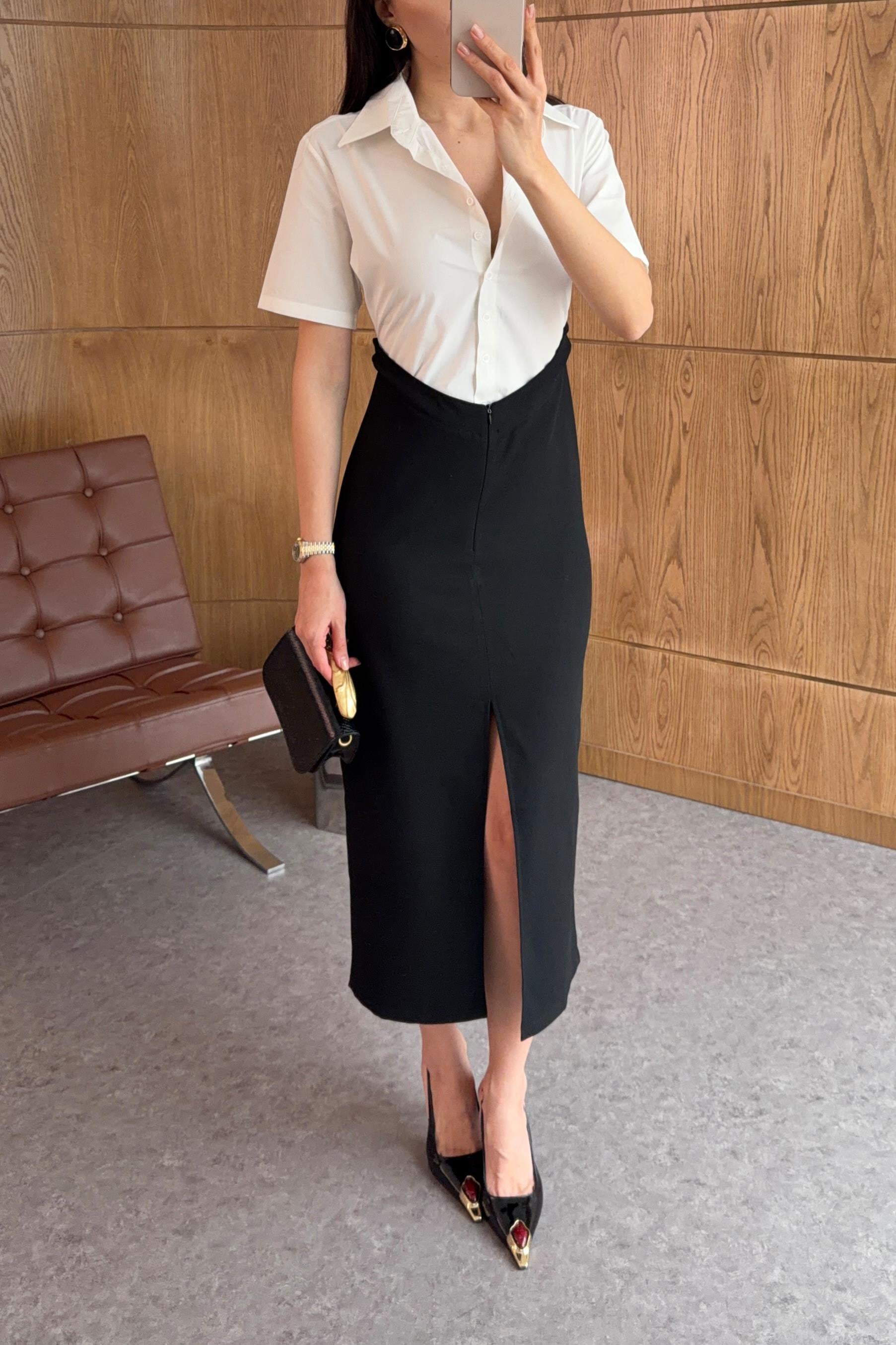 Poplin Garnili Premium Elbise