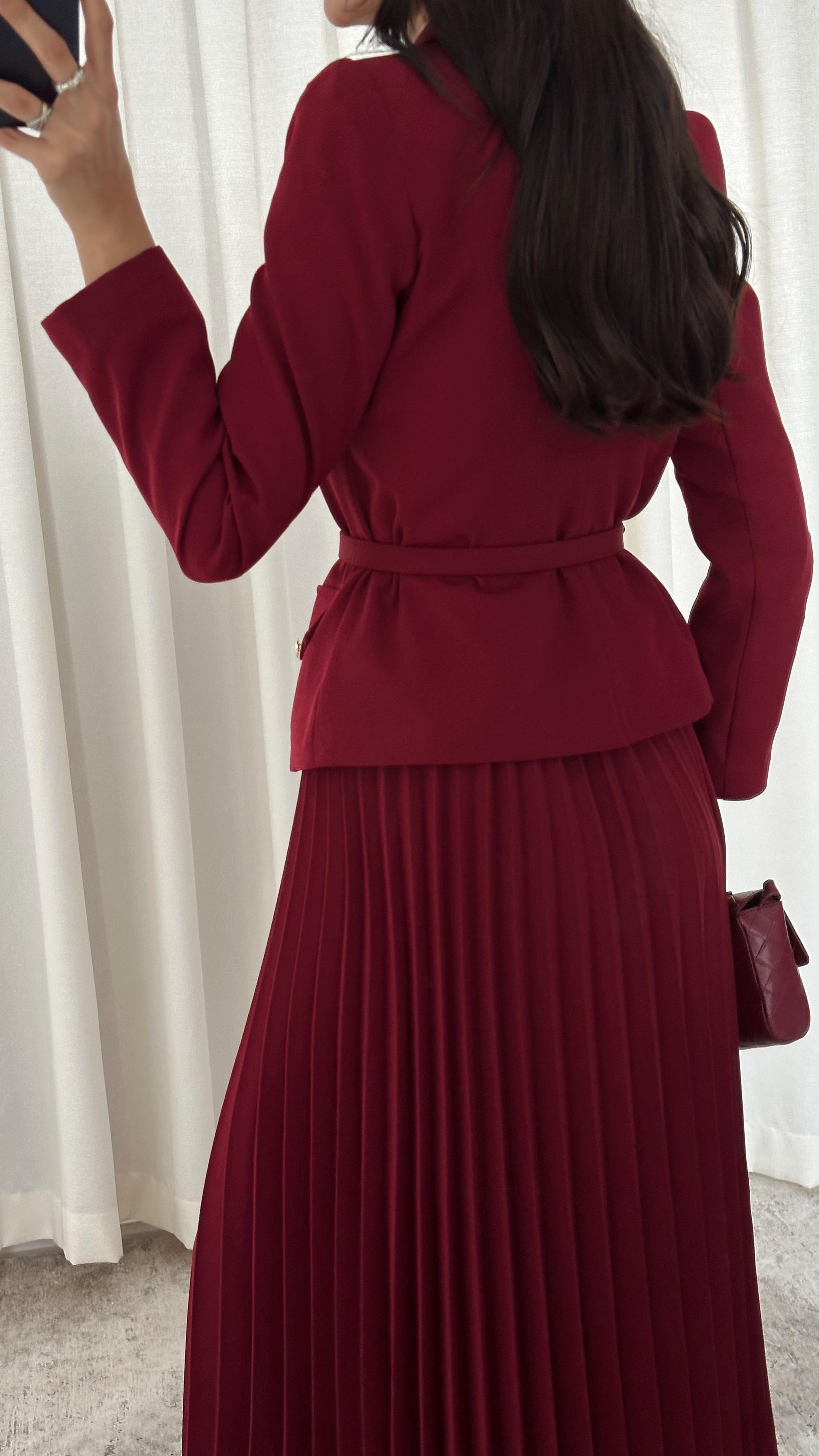 Premium Bordo Takım