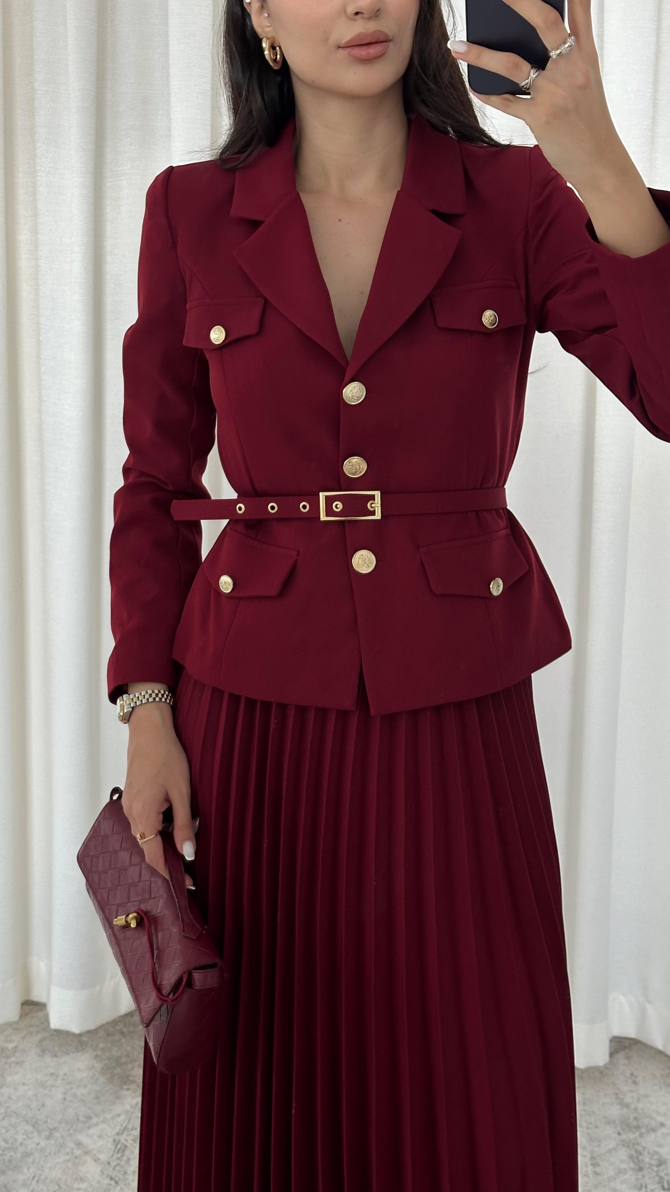 Premium Bordo Takım