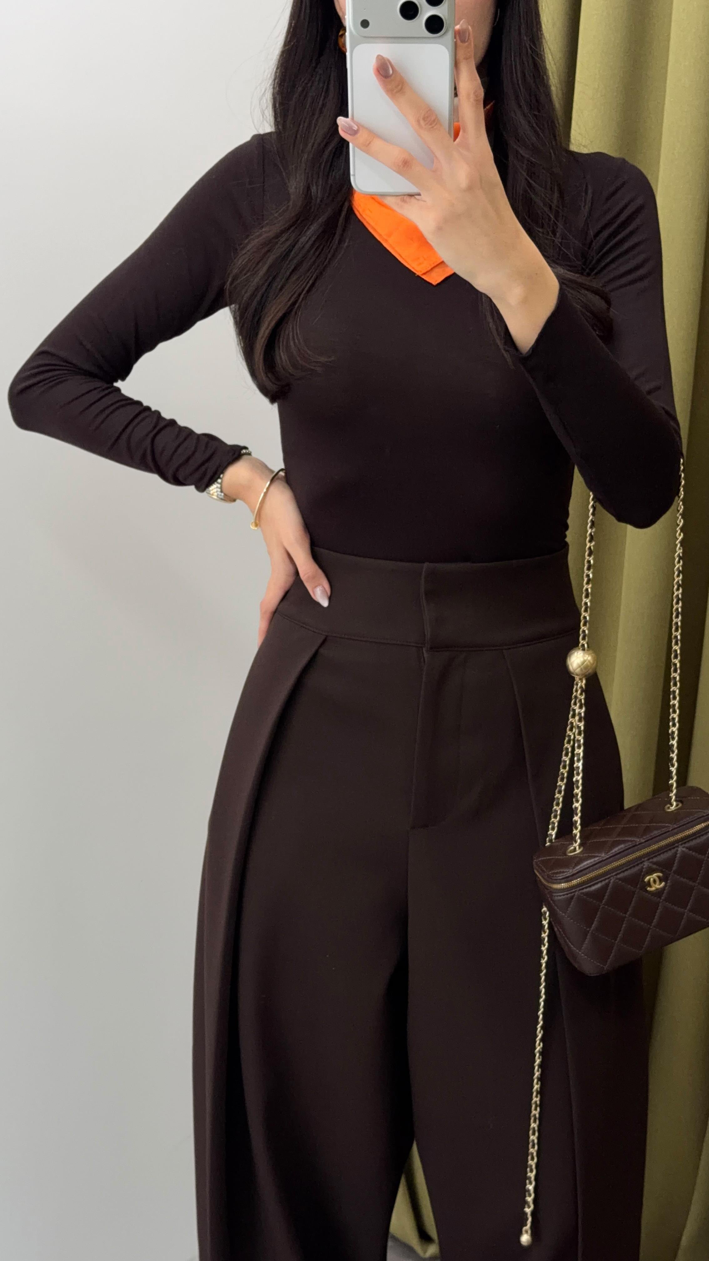 Premium Japan Kahve Pantolon