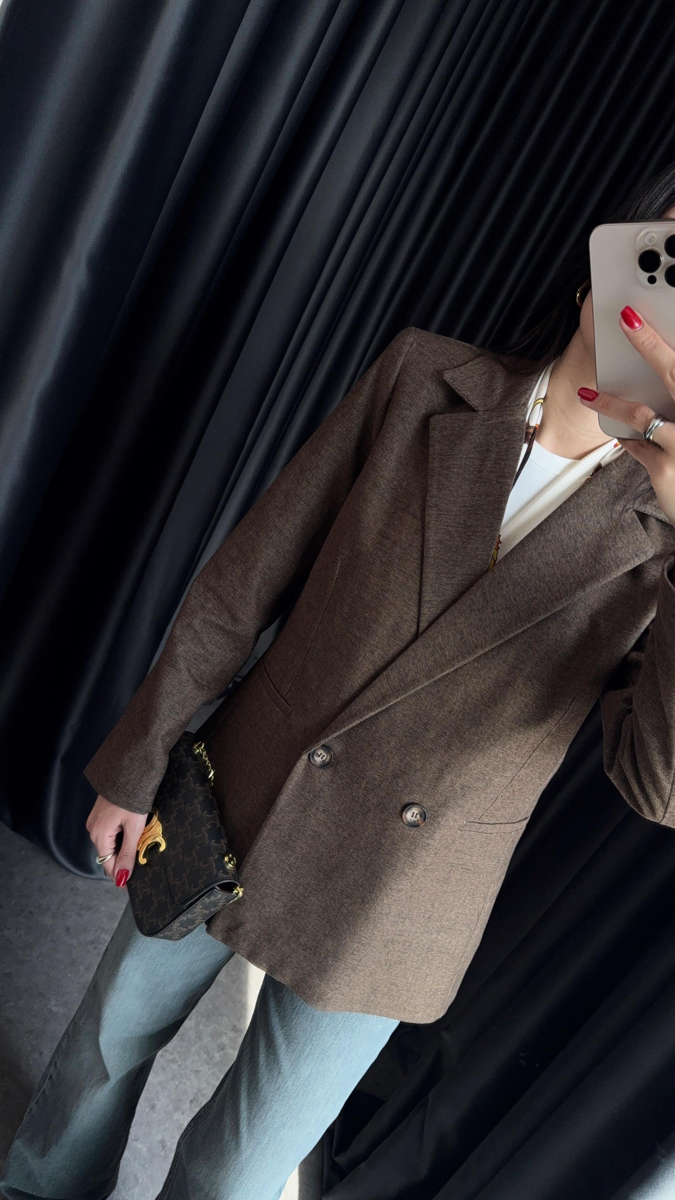 Premium Kahve Blazer