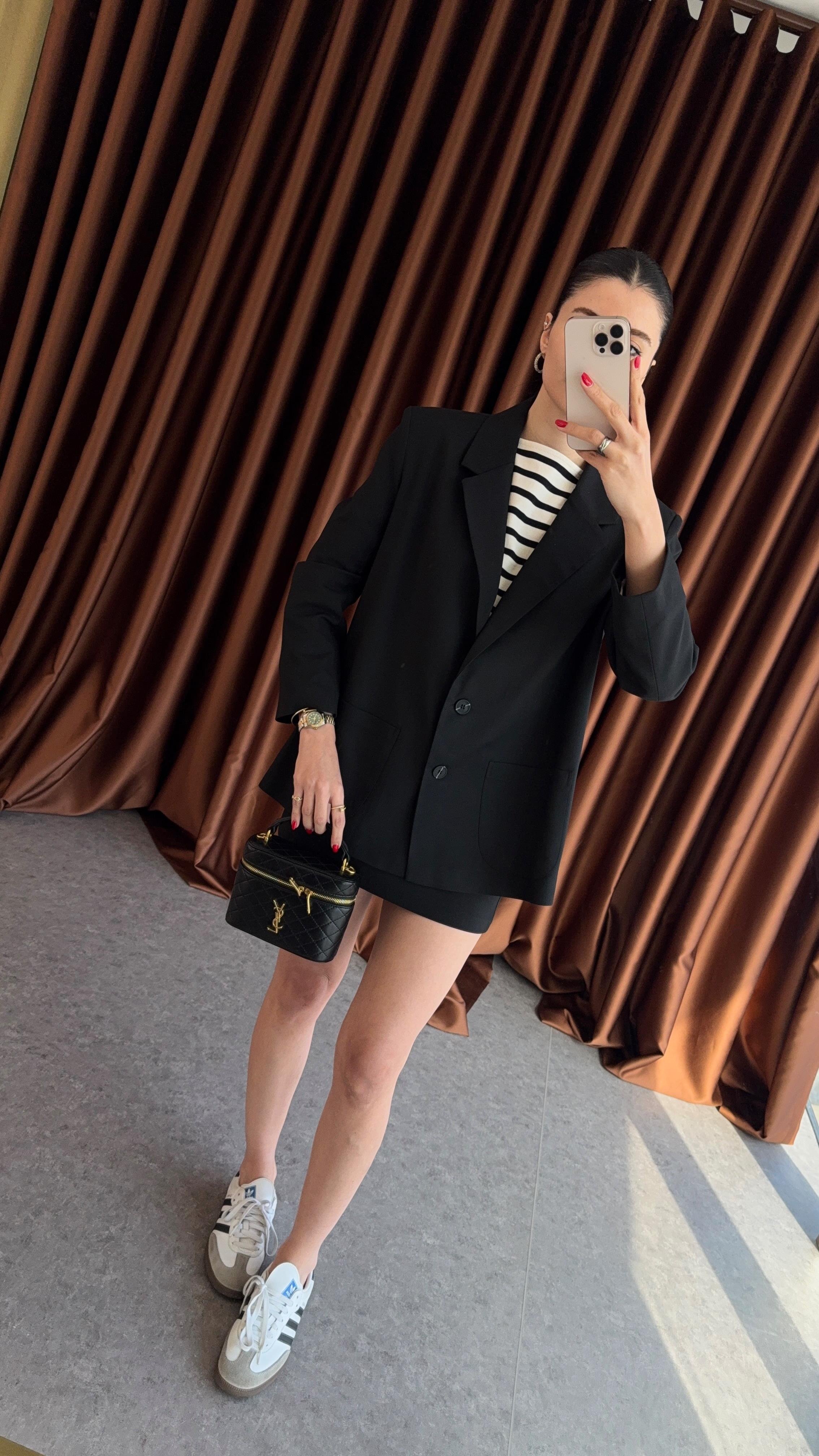 Premium Siyah Blazer Ceket