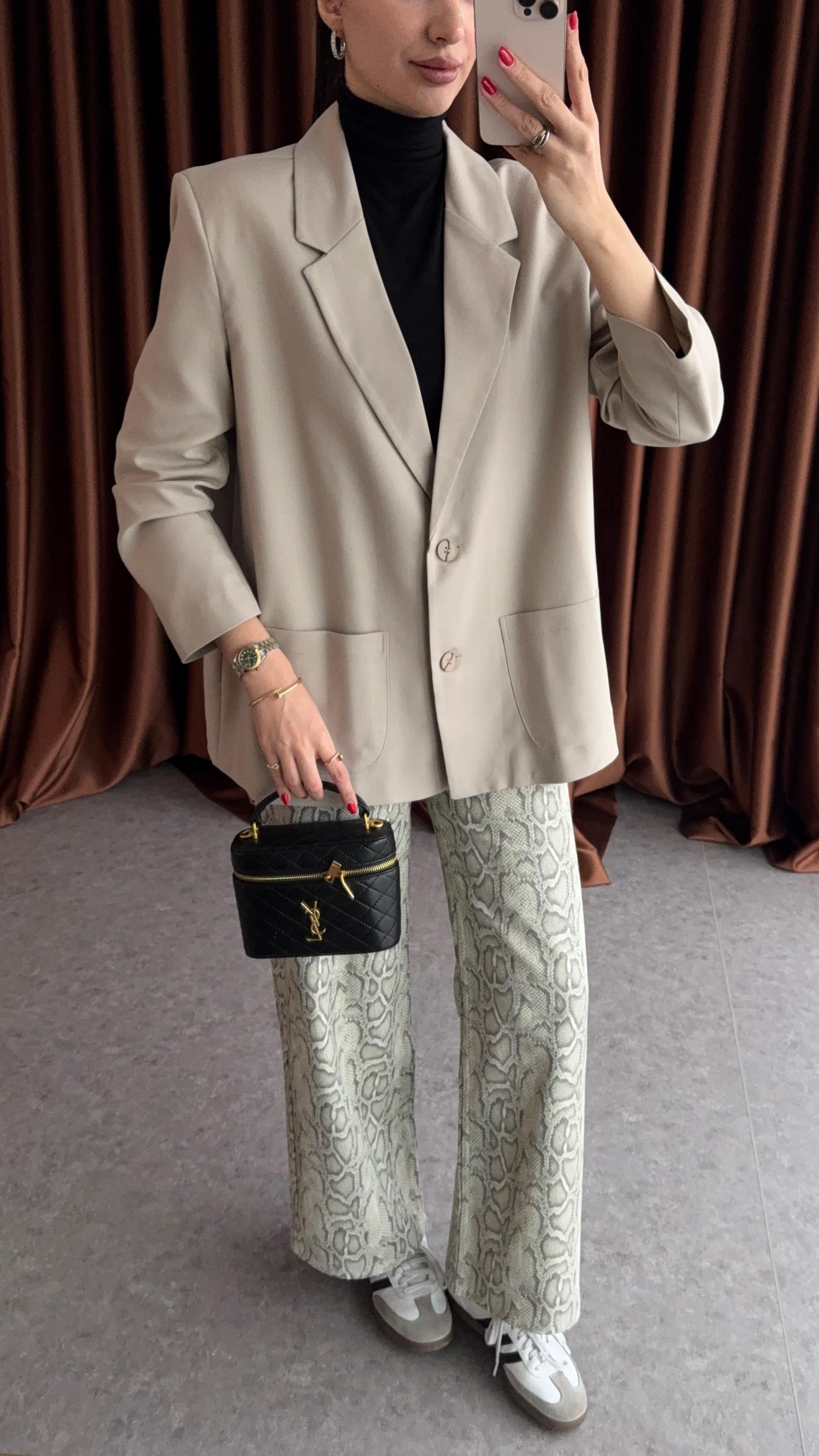 Premium Taş Blazer Ceket