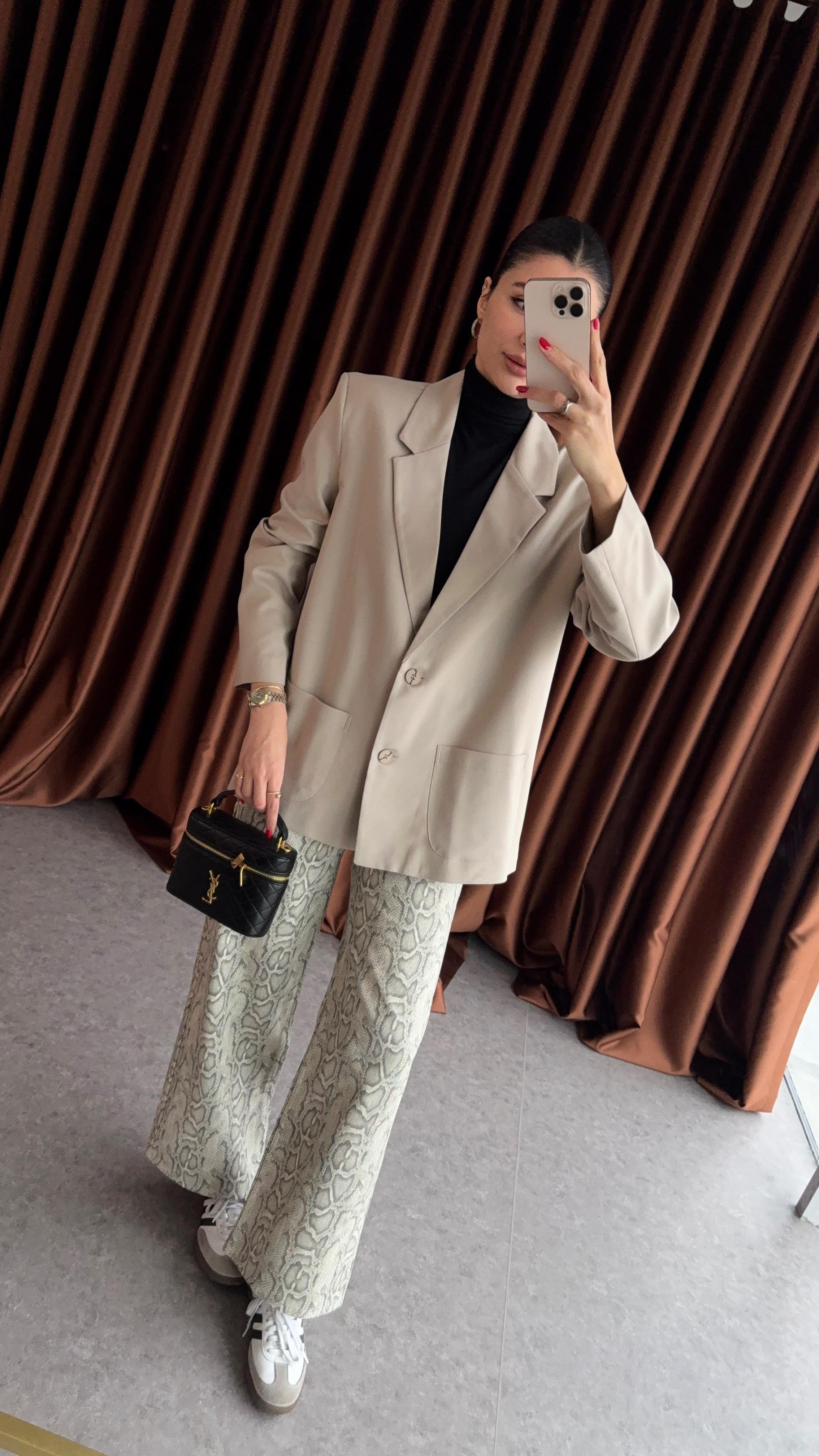 Premium Taş Blazer Ceket