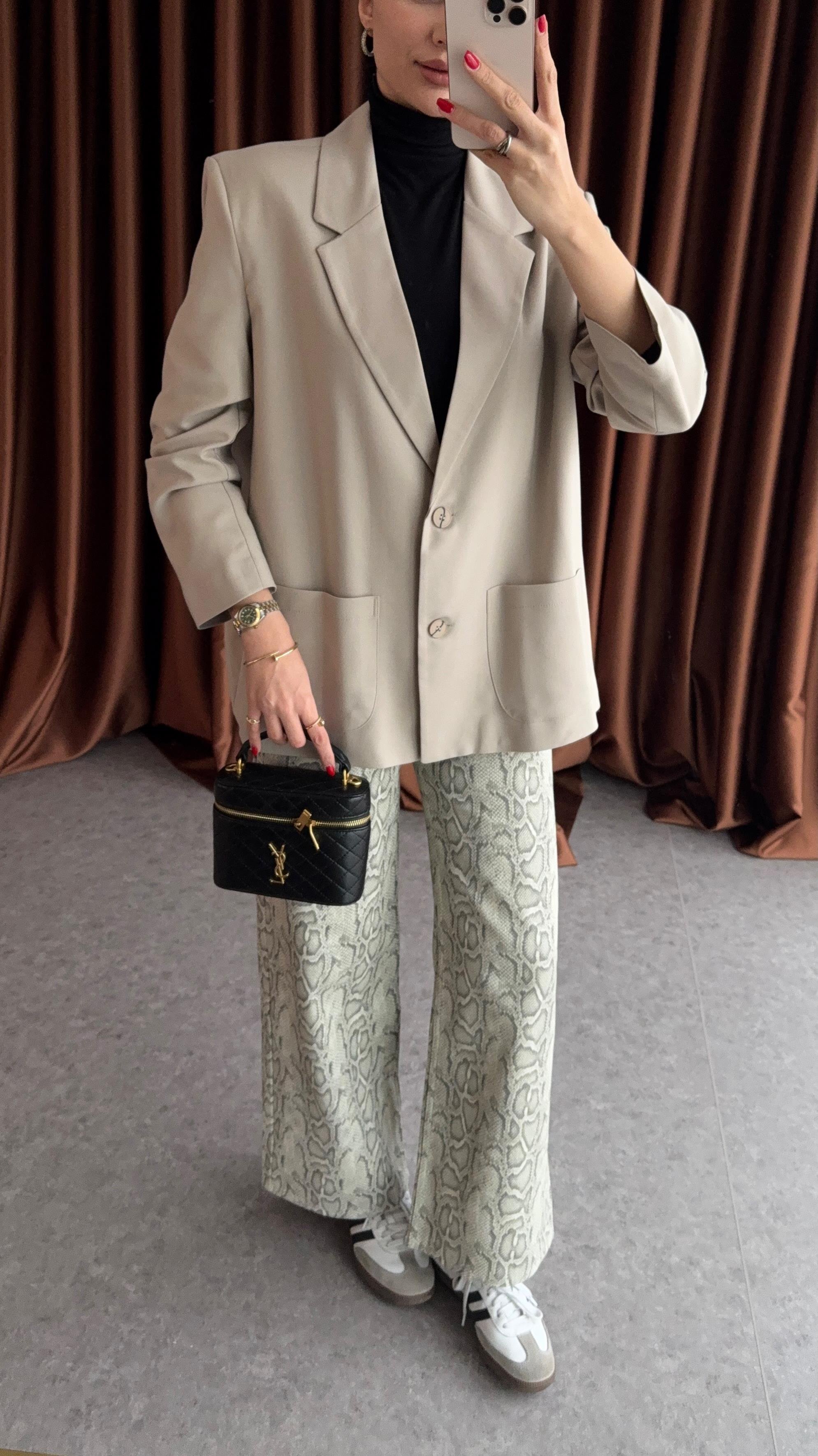 Premium Taş Blazer Ceket
