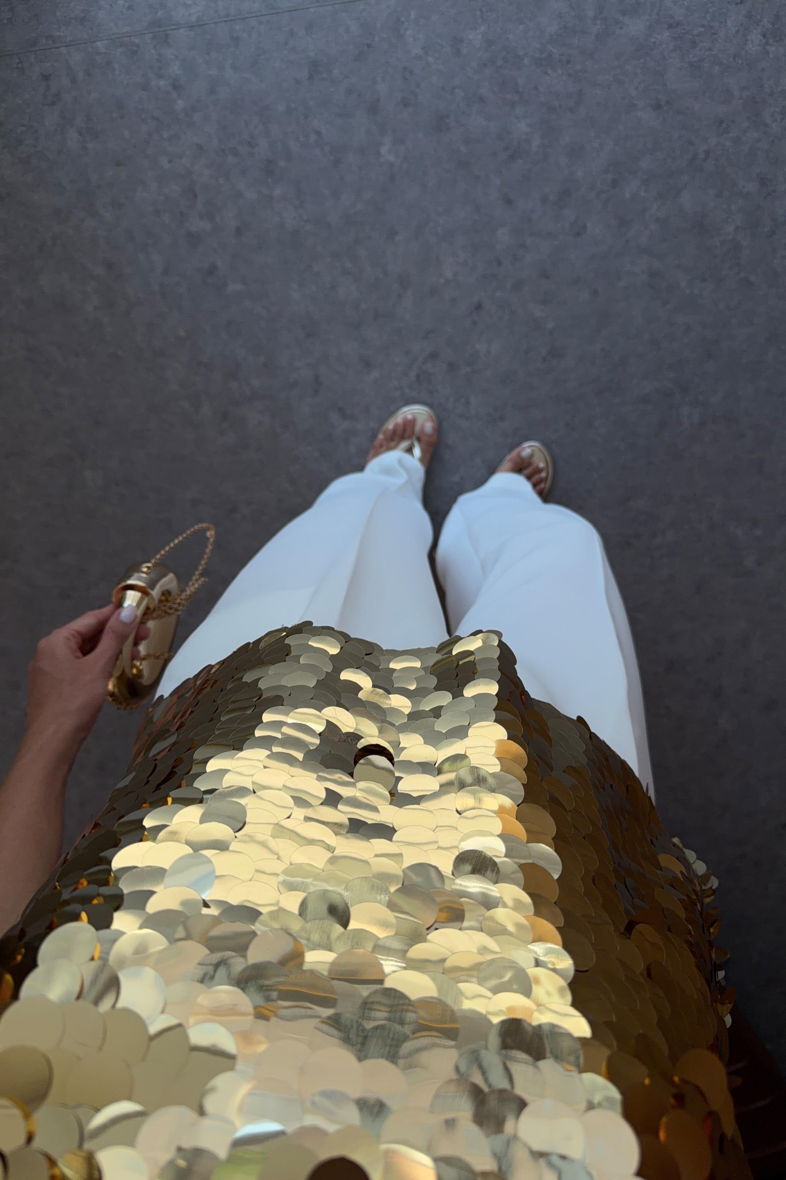Pullu Gold Bluz