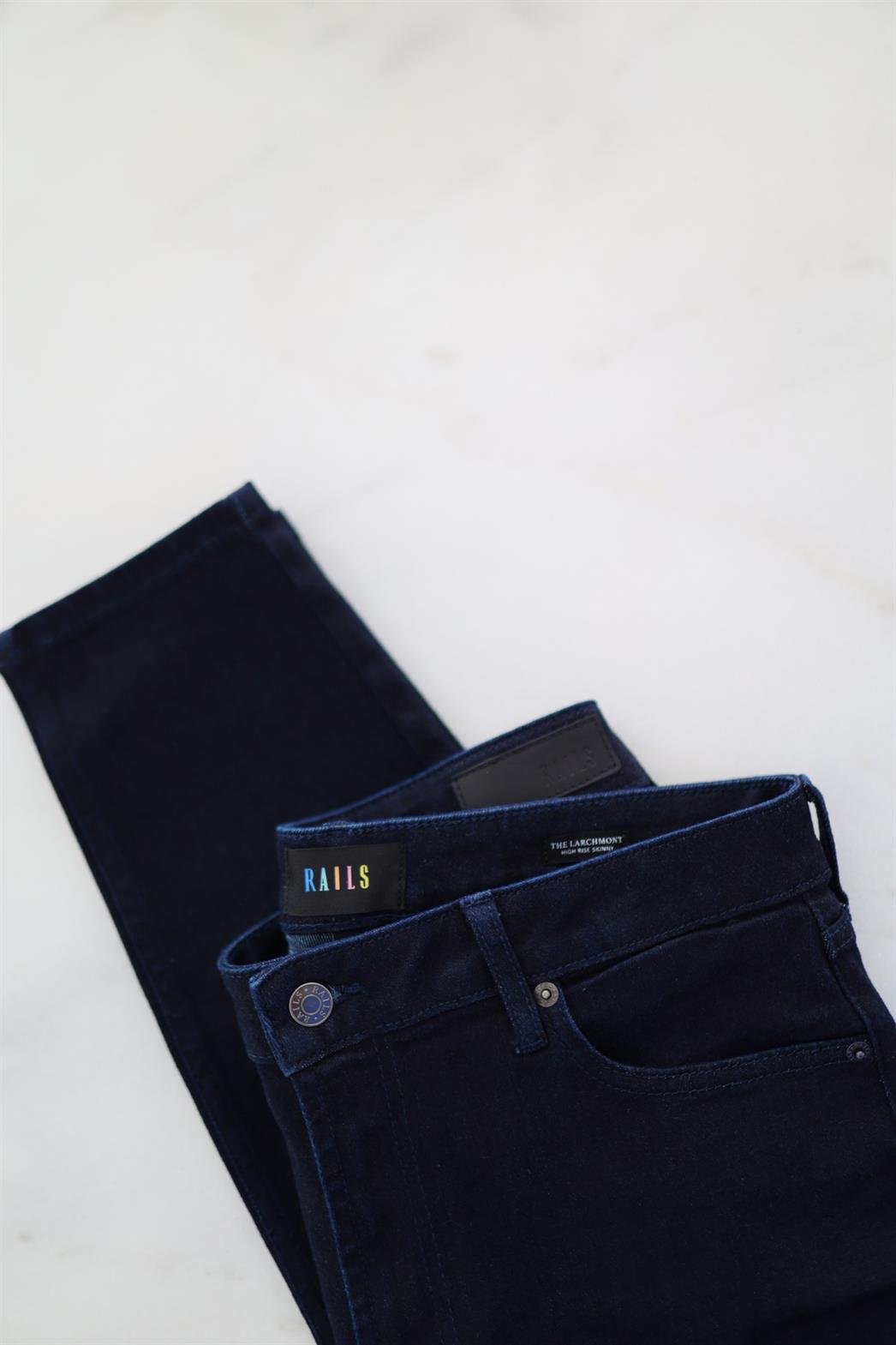 R Koyu Lacivert Skinny Jean