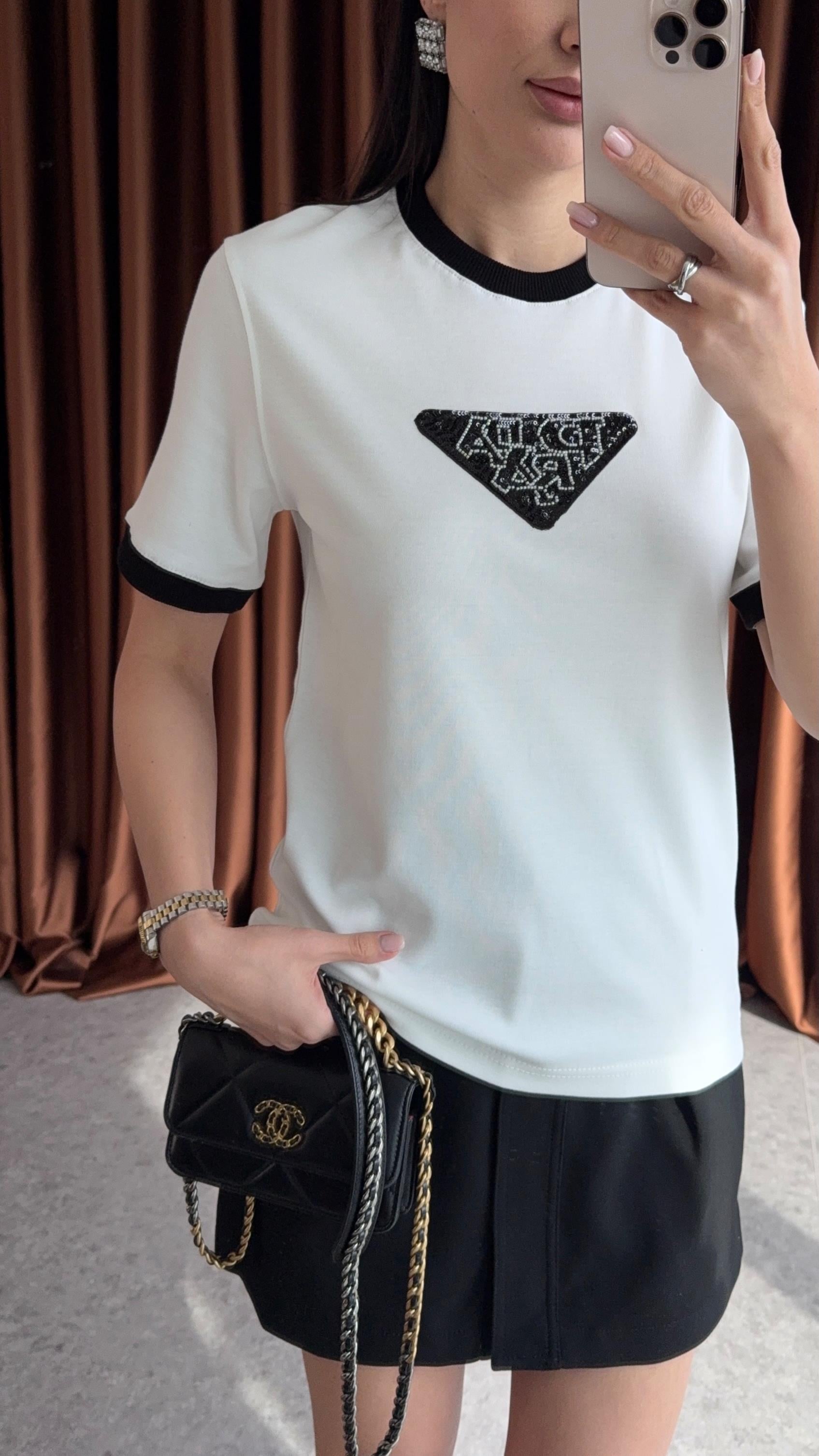 Rada Beyaz Tshirt