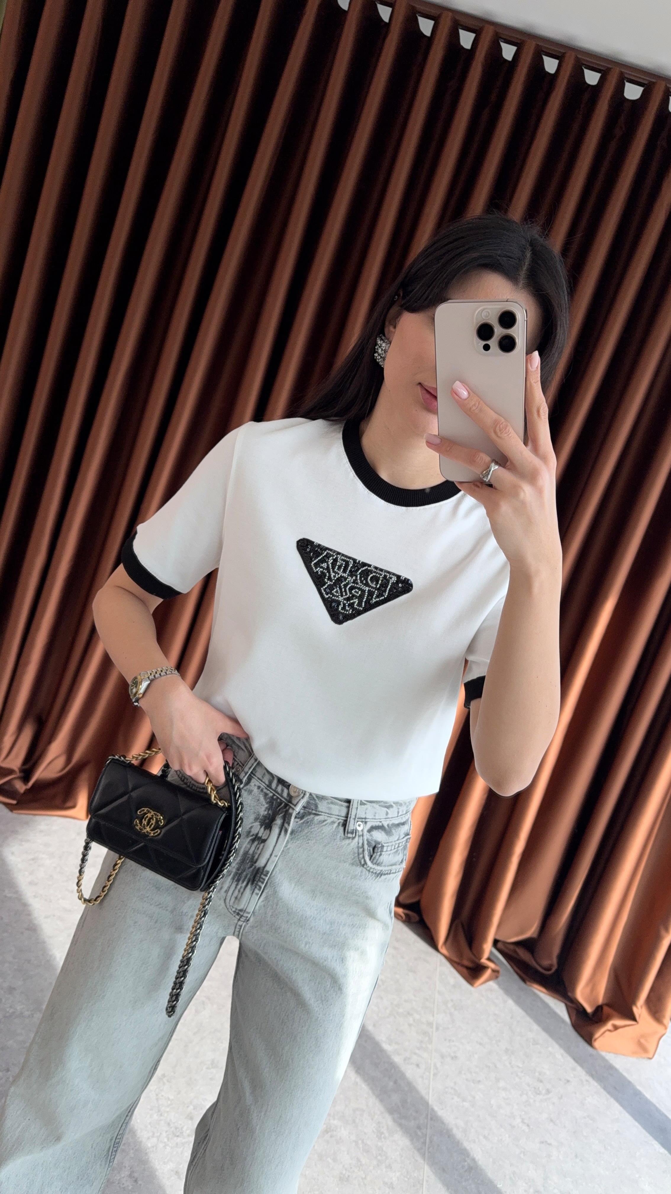 Rada Beyaz Tshirt