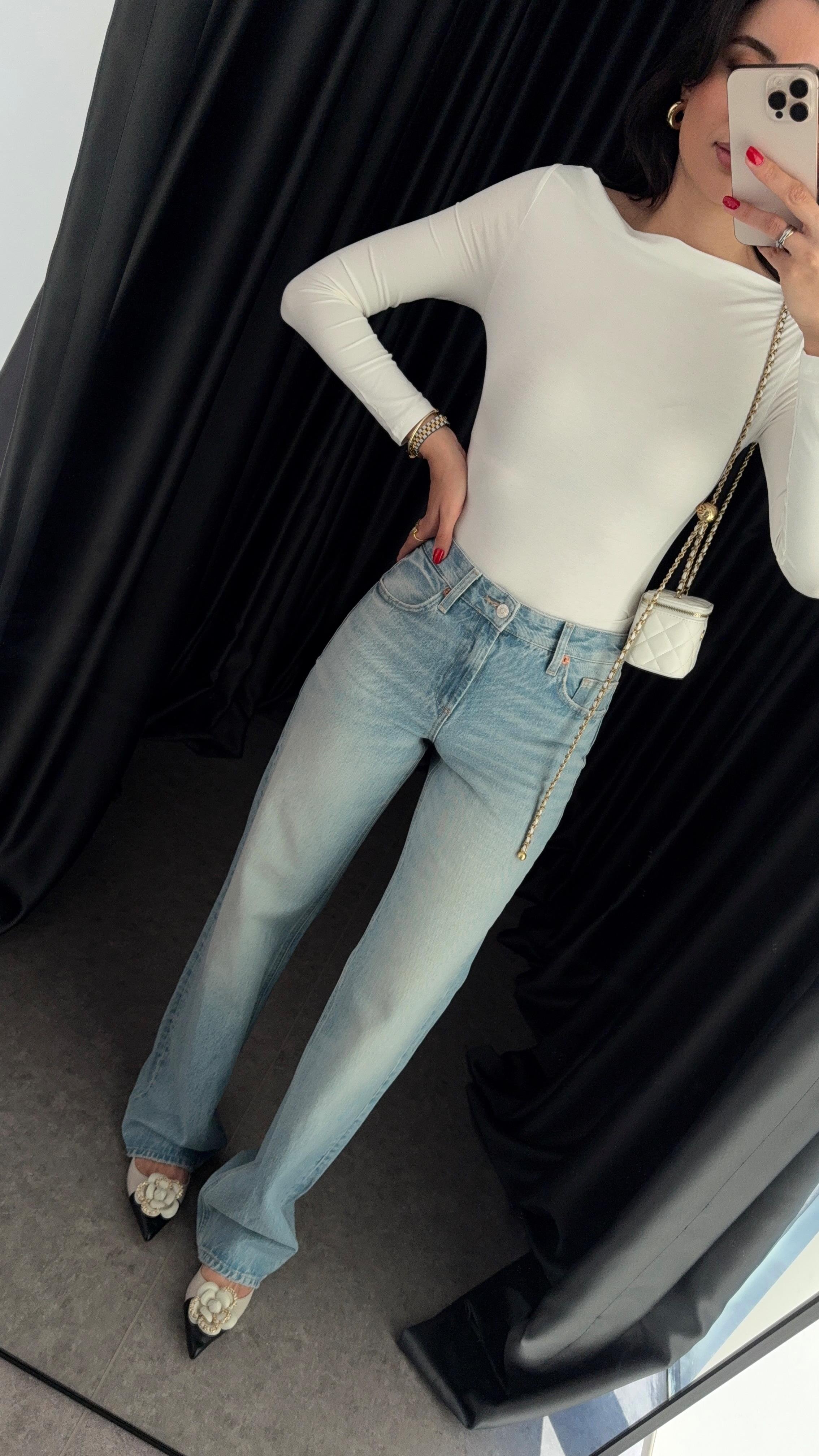 Relaxed Fit Açık Mavi Jean
