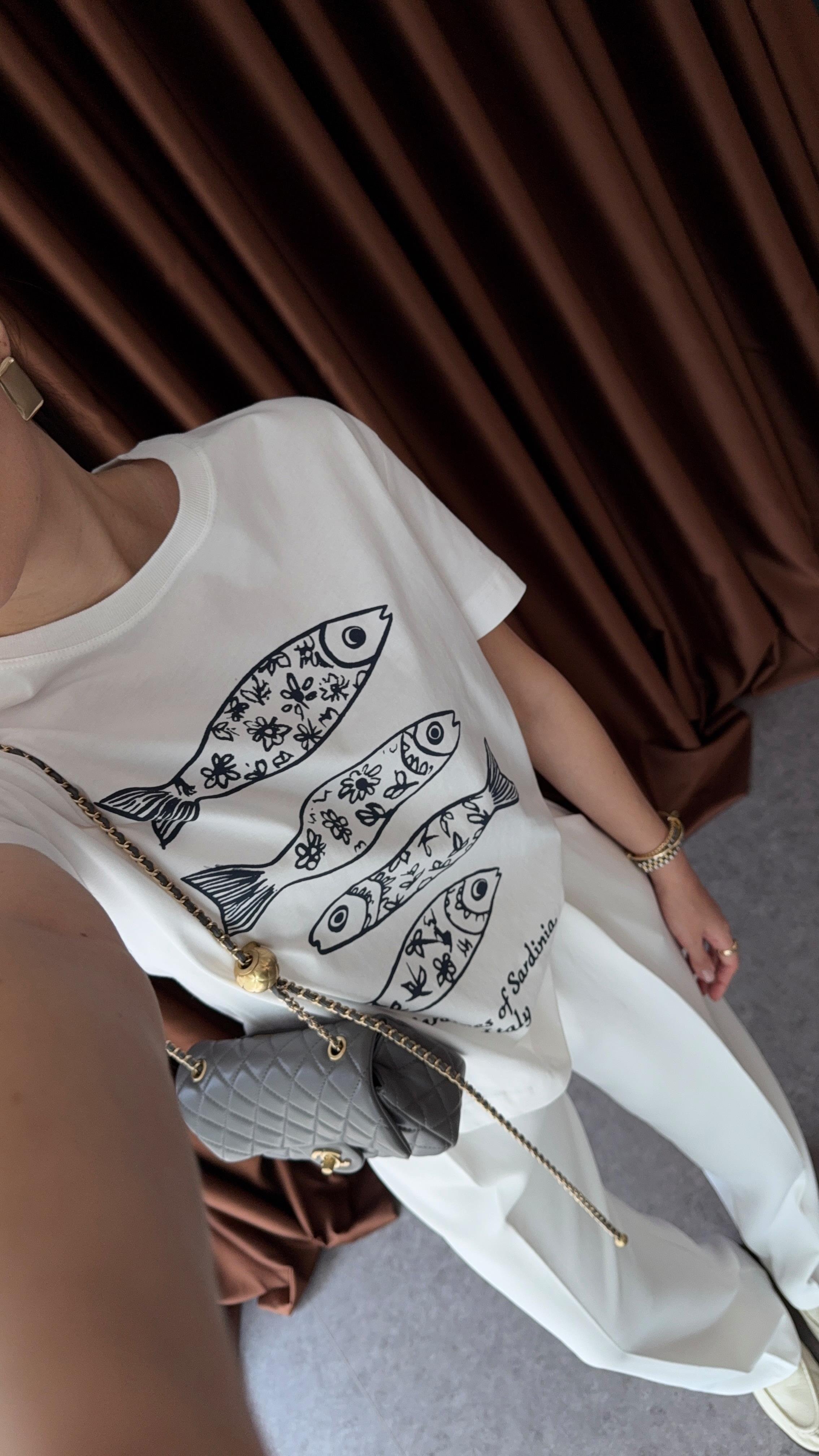 Sardinia Beyaz Tshirt