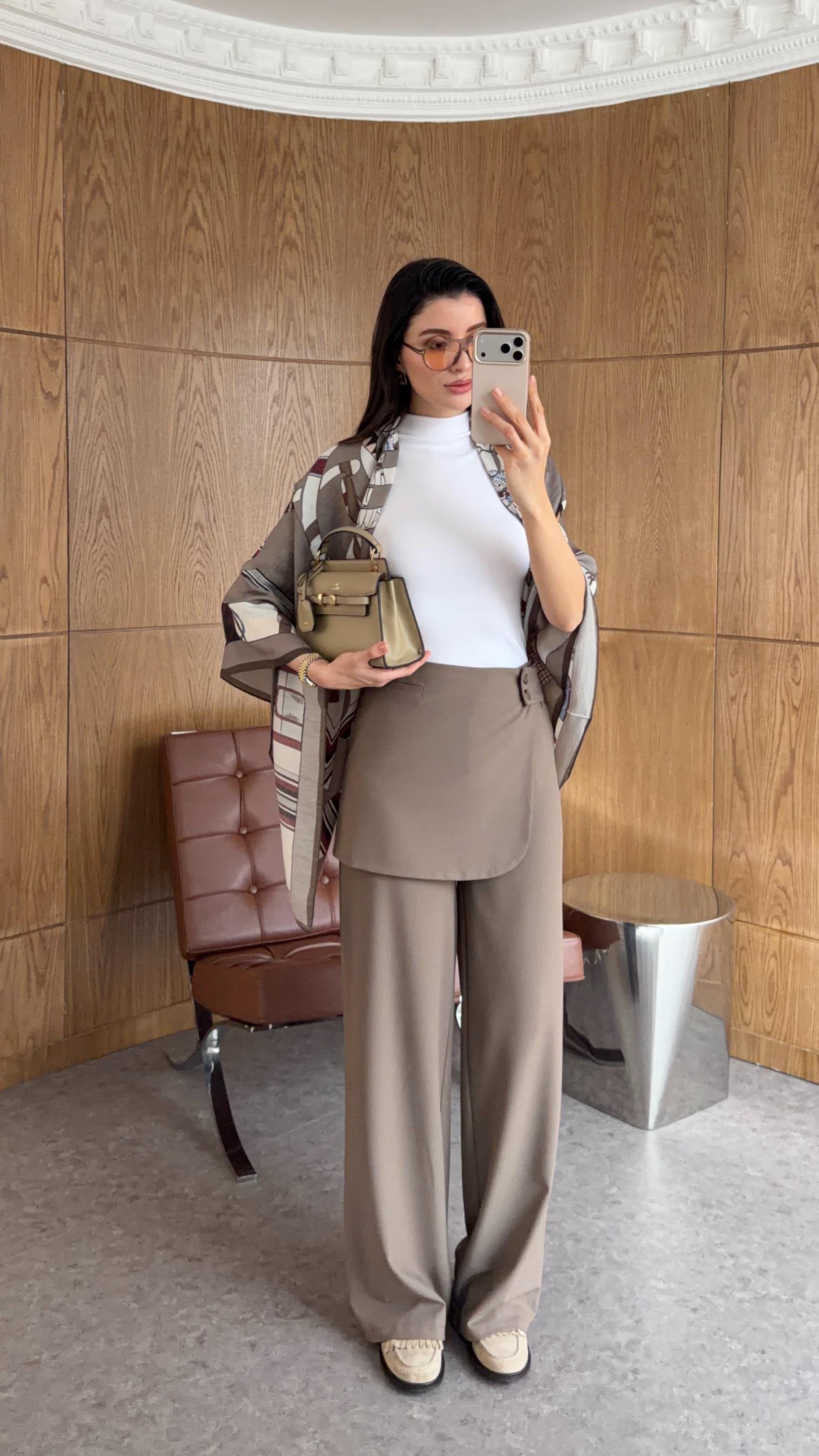 Seyyar Parçalı Vizon Pantolon