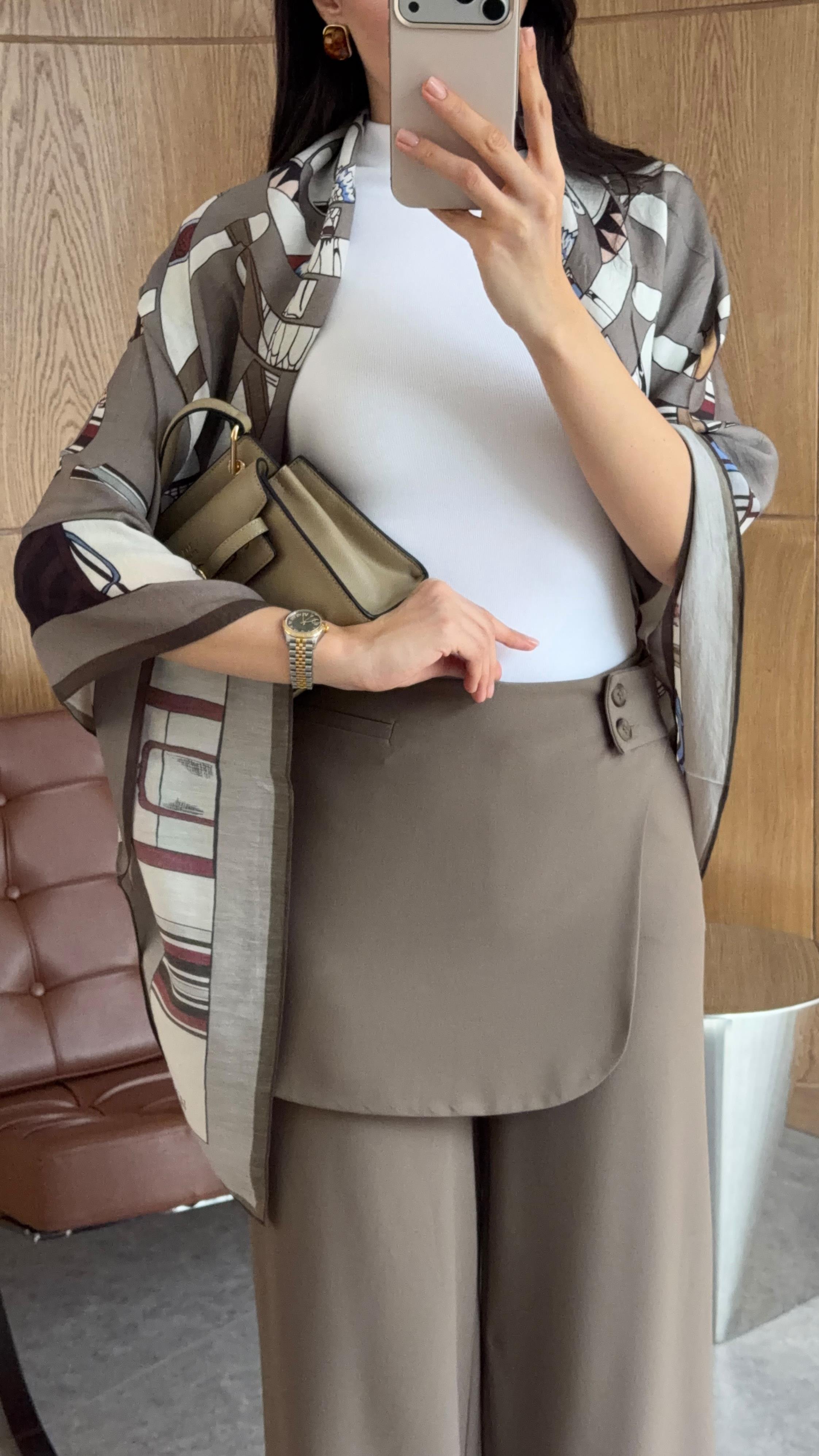 Seyyar Parçalı Vizon Pantolon