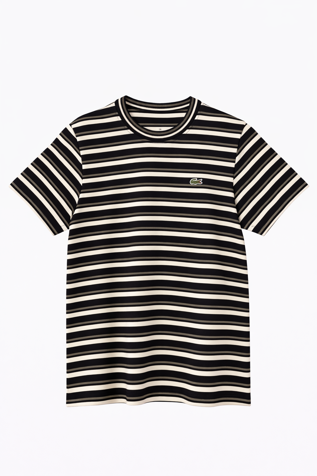 Siyah Çizgili Coste Tshirt