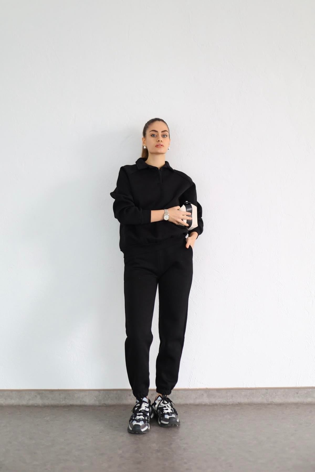 Siyah Eşofman Takım