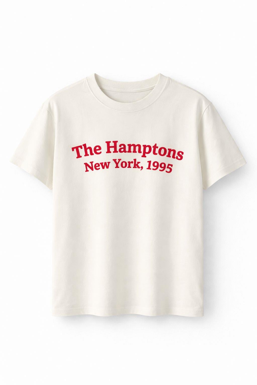 The Hamptons Beyaz Tshirt