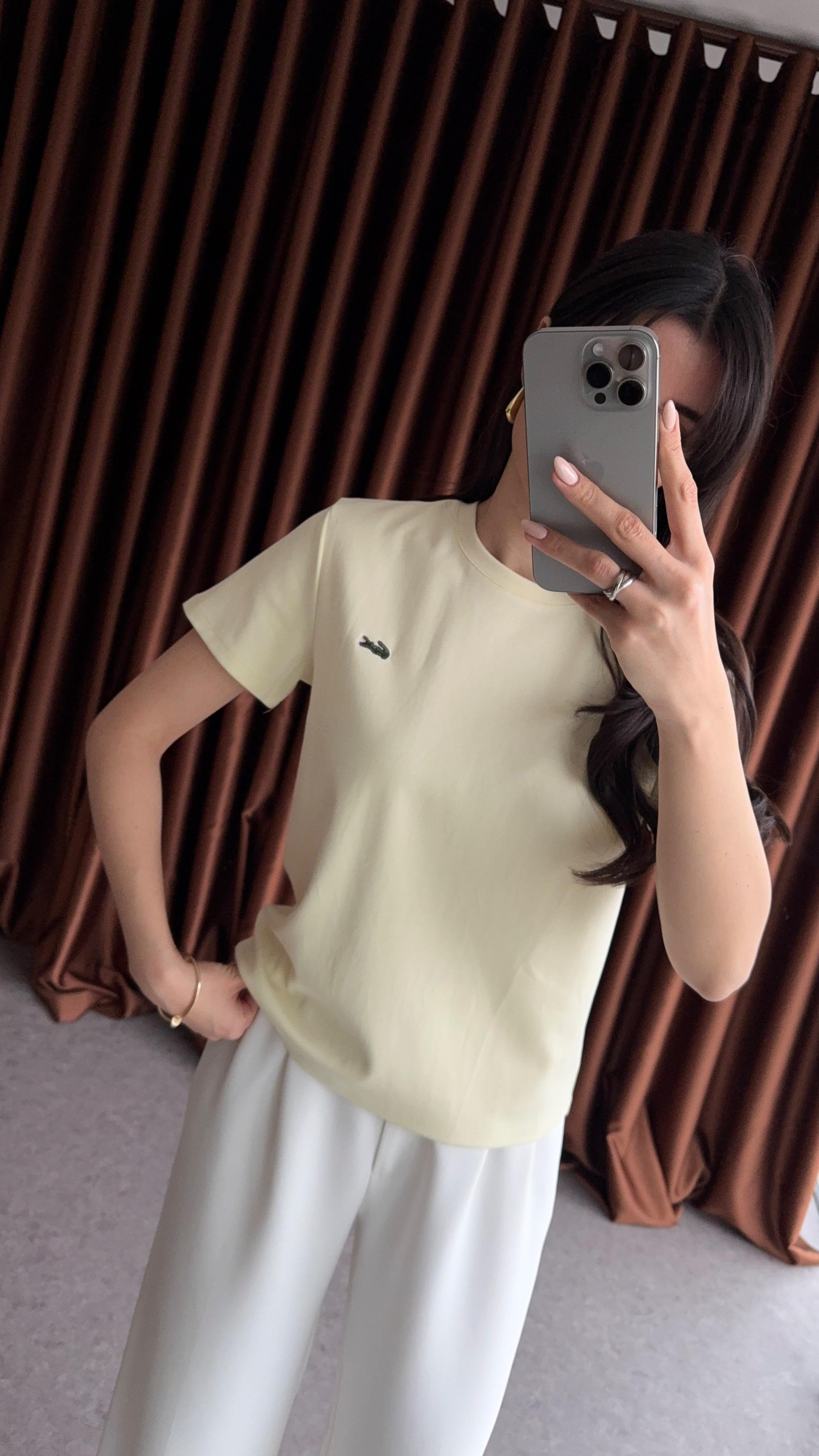 Tok Doku Basic L Sarı Tshirt