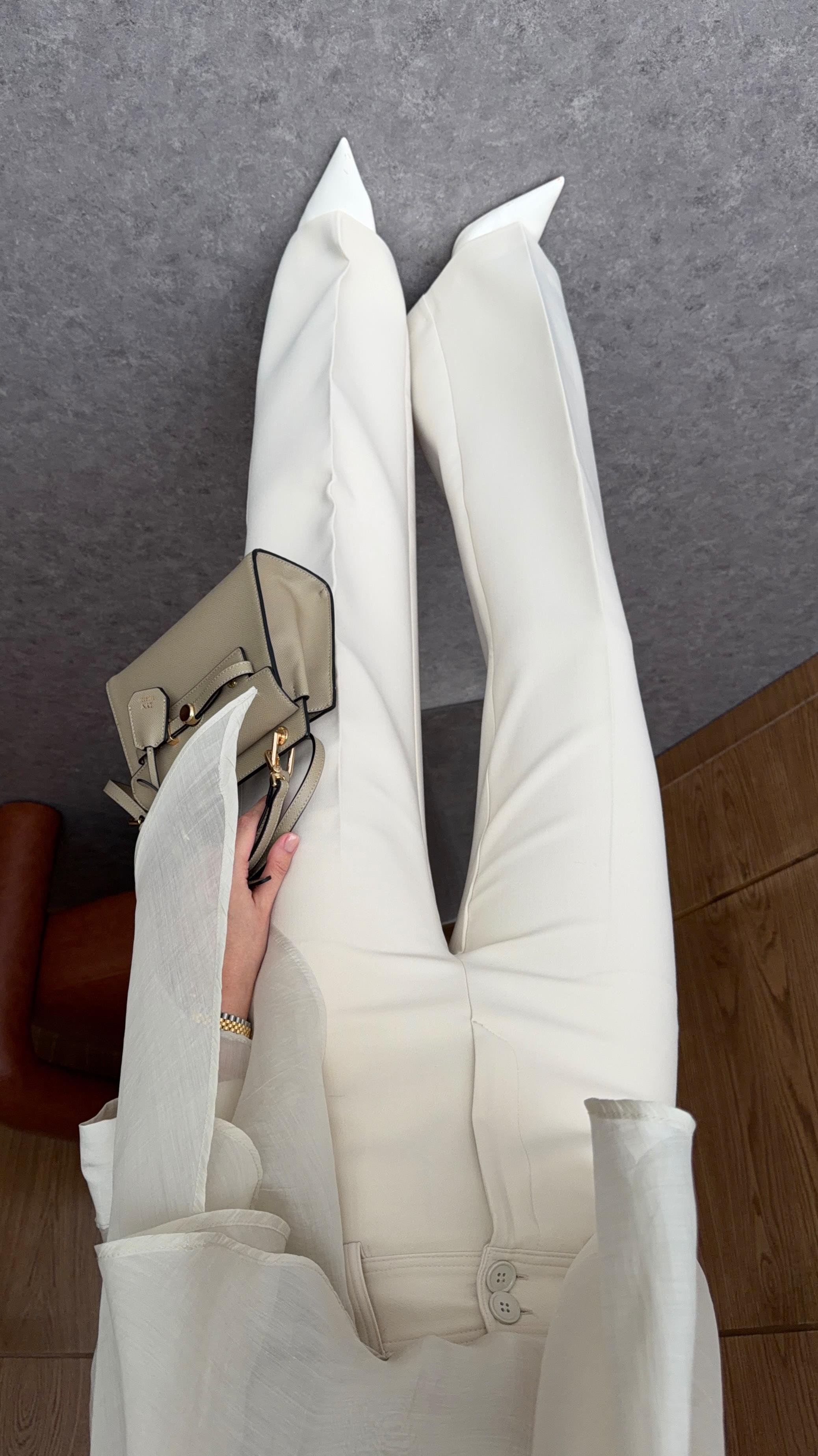 Tok Doku Premium Bej Pantolon