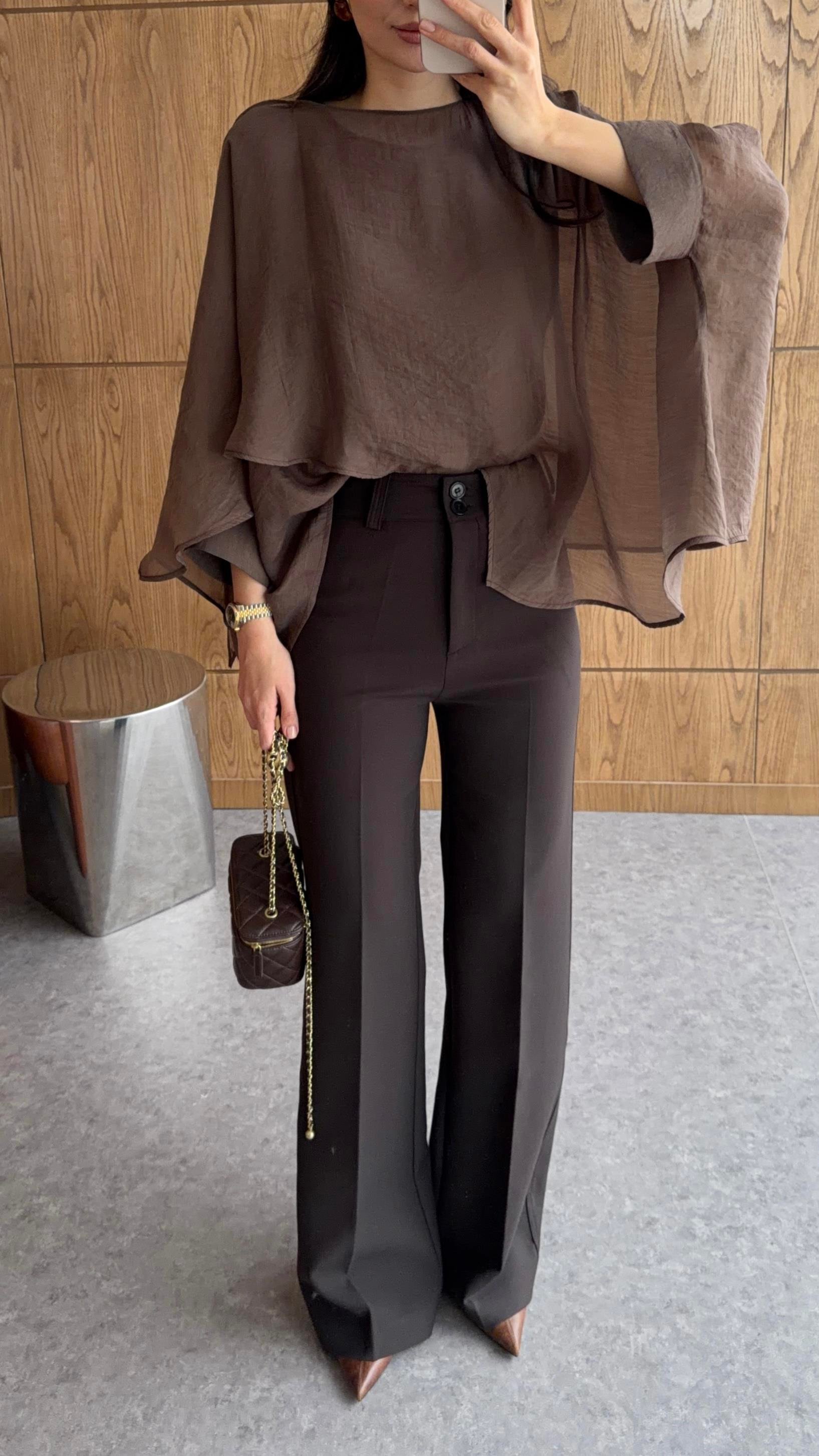 Tok Doku Premium Kahve Pantolon