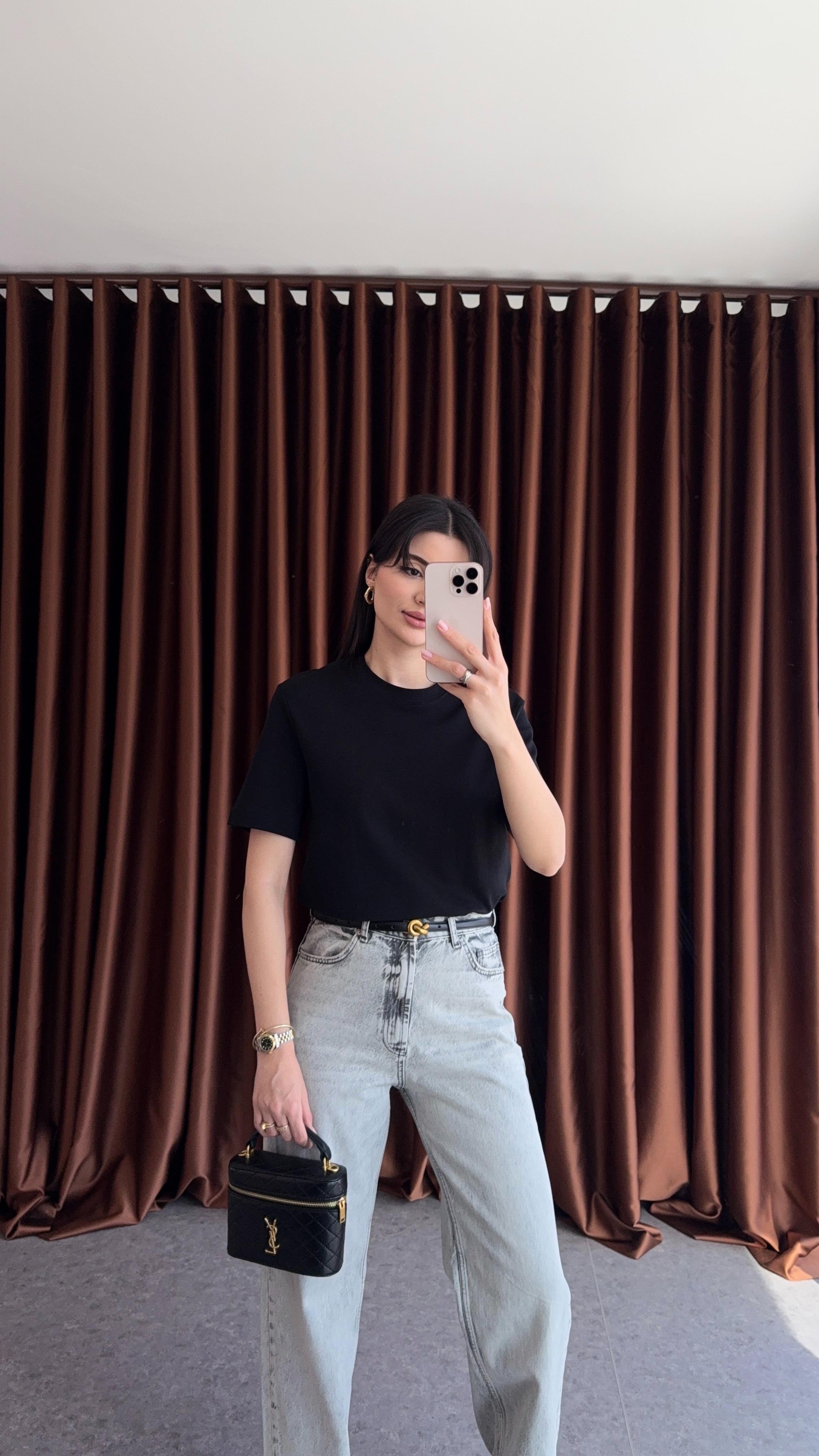 Tok Doku Siyah Basic Tshirt