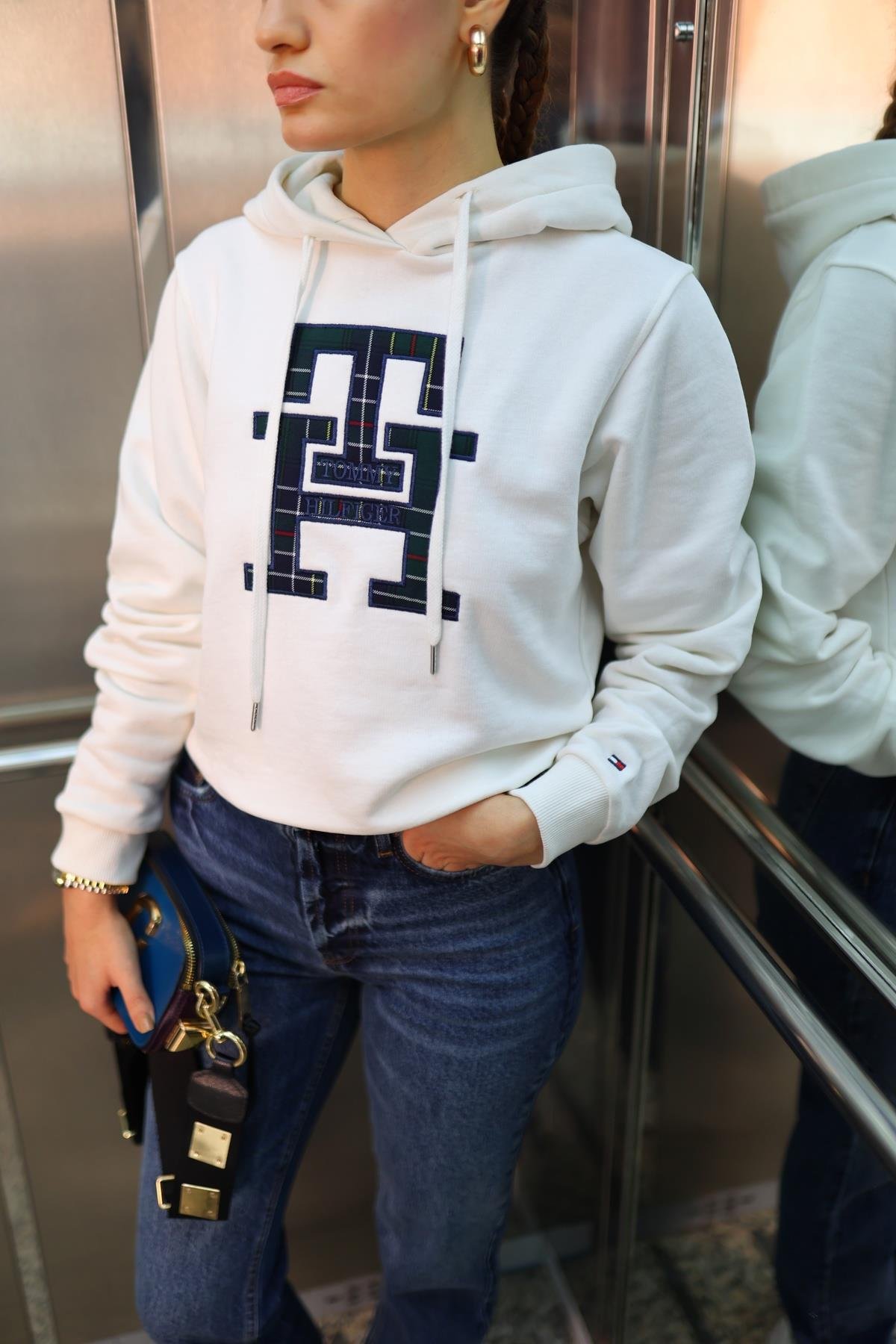Tomy Beyaz Sweatshirt