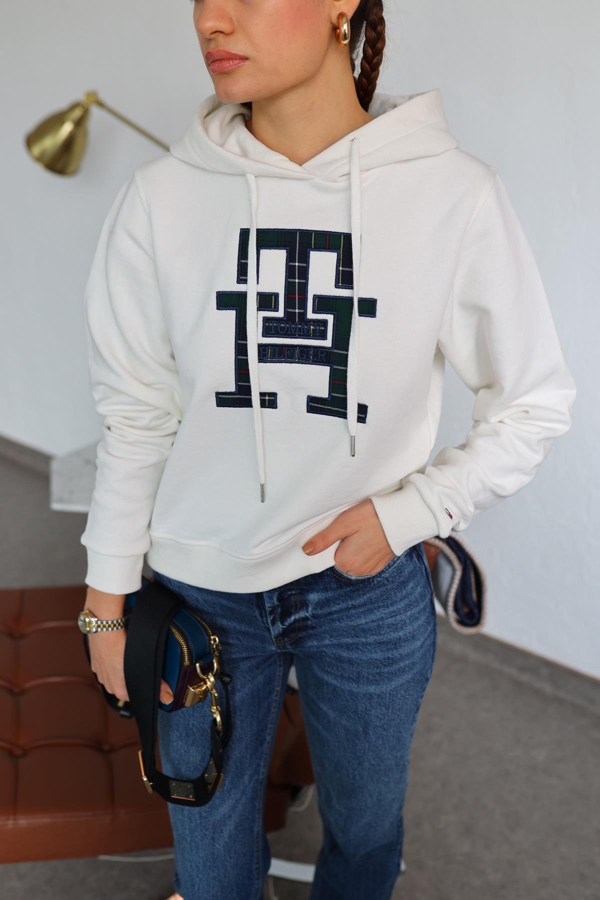 Tomy Beyaz Sweatshirt