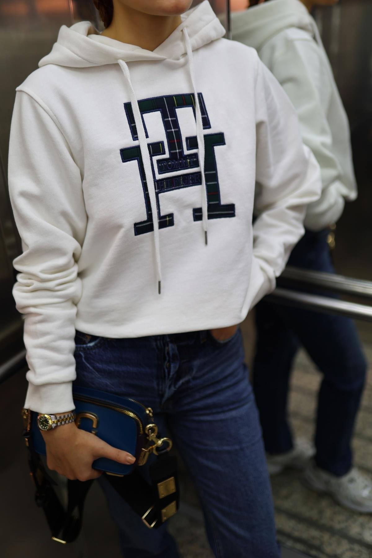 Tomy Beyaz Sweatshirt