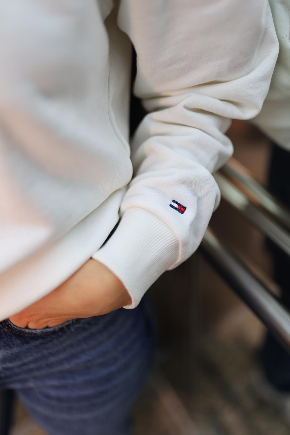 Tomy Beyaz Sweatshirt