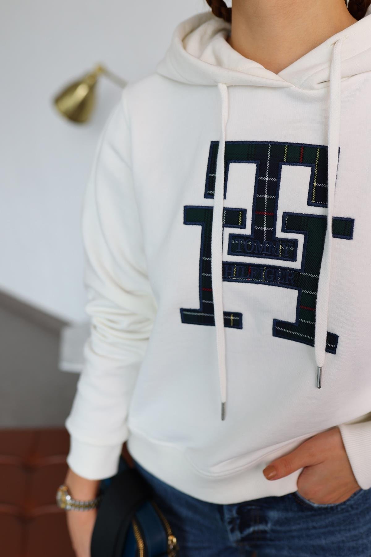 Tomy Beyaz Sweatshirt
