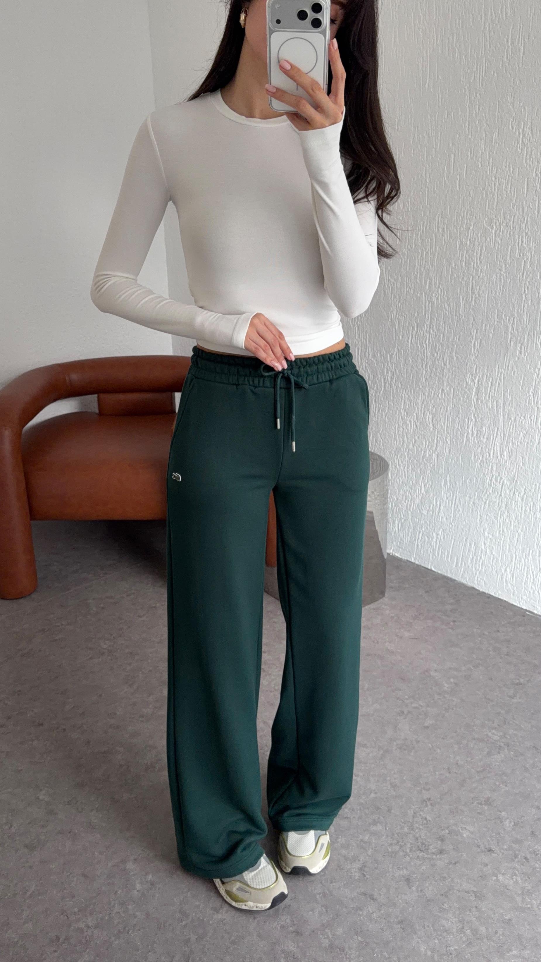 Yeşil Eşofman Altı