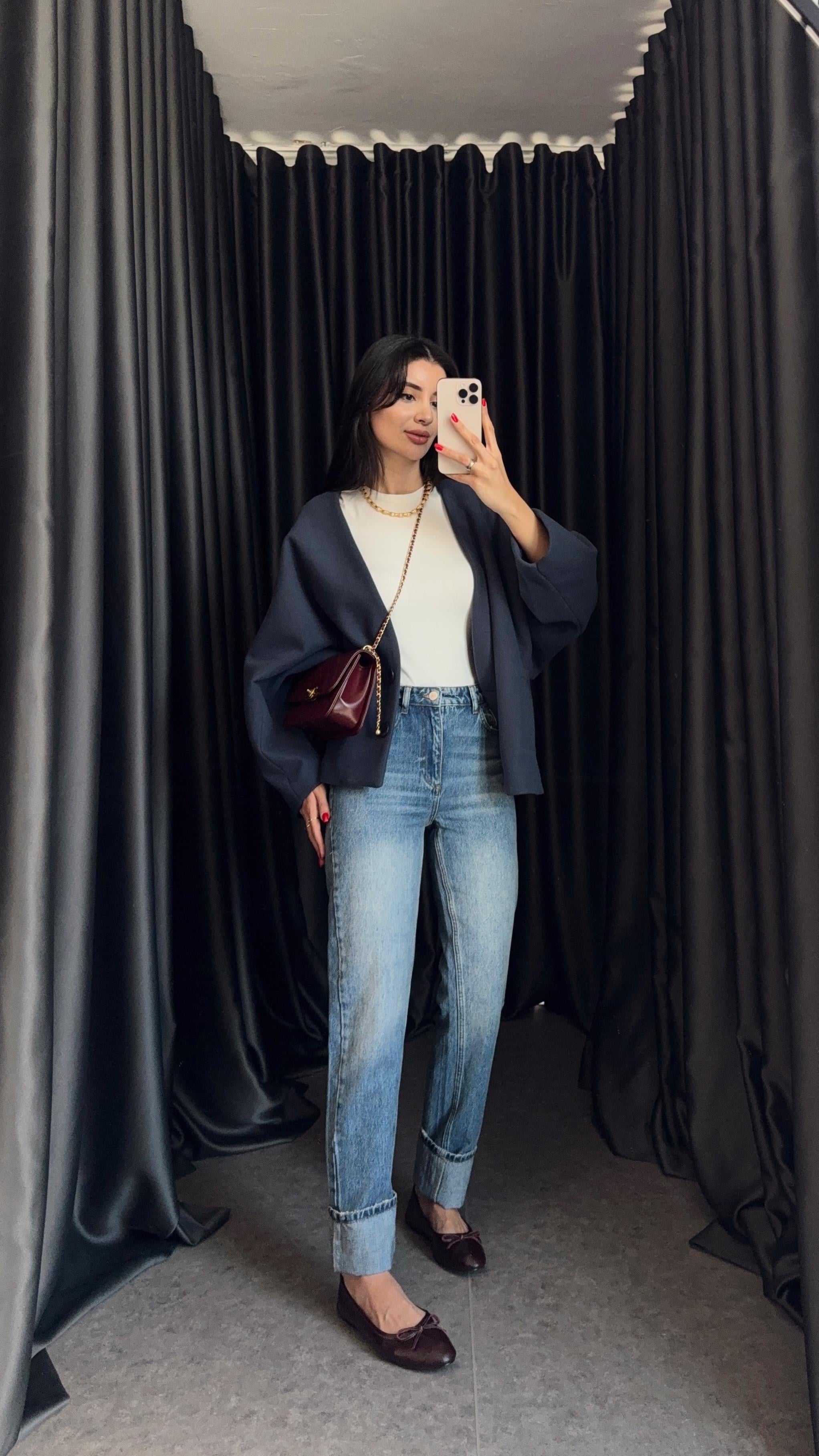 Yıkamalı Mavi Jean