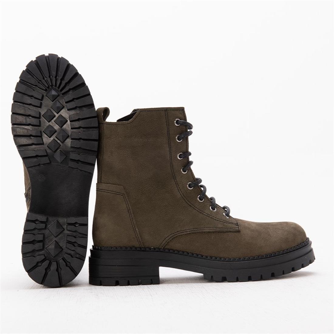 GUSSE AGATHE KADIN HAKIKI NUBUK DERI BOT 41-01-1