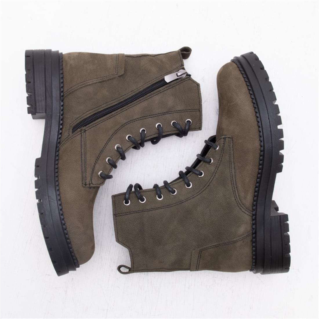 GUSSE AGATHE KADIN HAKIKI NUBUK DERI BOT 41-01-1