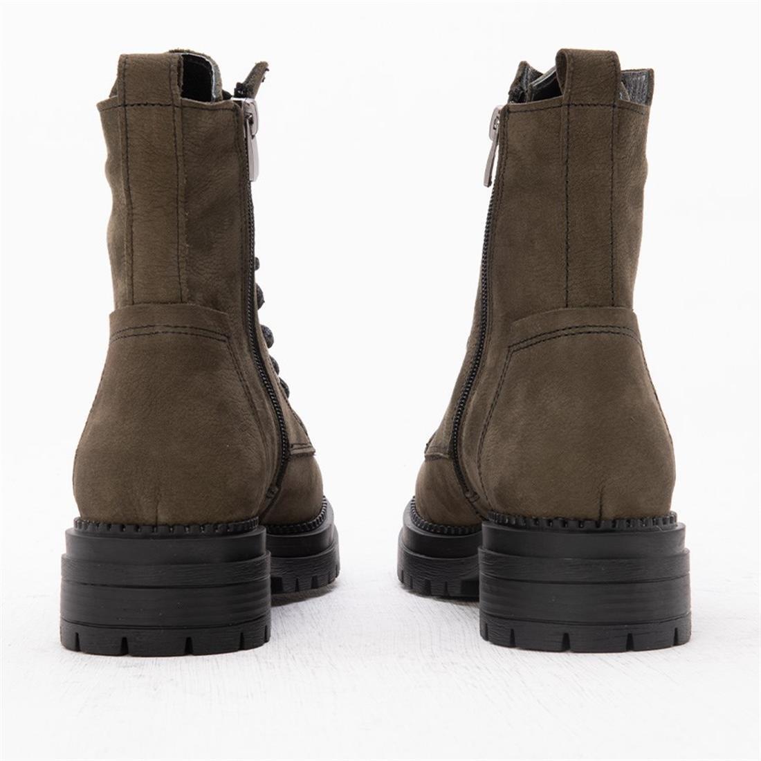 GUSSE AGATHE KADIN HAKIKI NUBUK DERI BOT 41-01-1