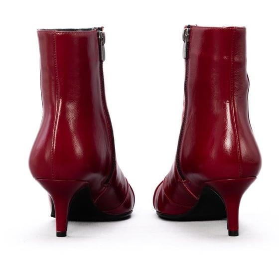 Gusse Ailere Kadın Hakiki Rugan Deri Bot 2586