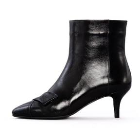 Gusse Ailere Kadın Hakiki Rugan Deri Bot 2586