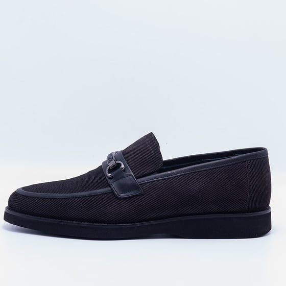 Gusse Alan Erkek Hakiki Süet Deri Loafer Ayakkabı-569