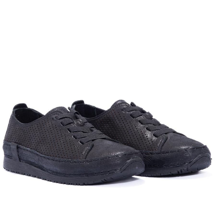 Gusse Alectrona Kadın Hakiki Deri Simli Casual Ayakkabı 233030S