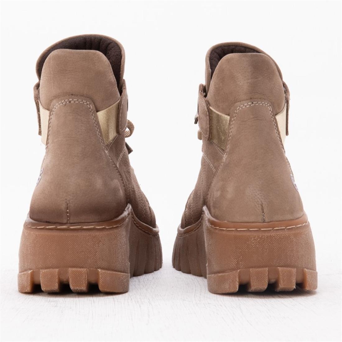 GUSSE ALITA KADIN HAKIKI NUBUK DERI BOT 1075